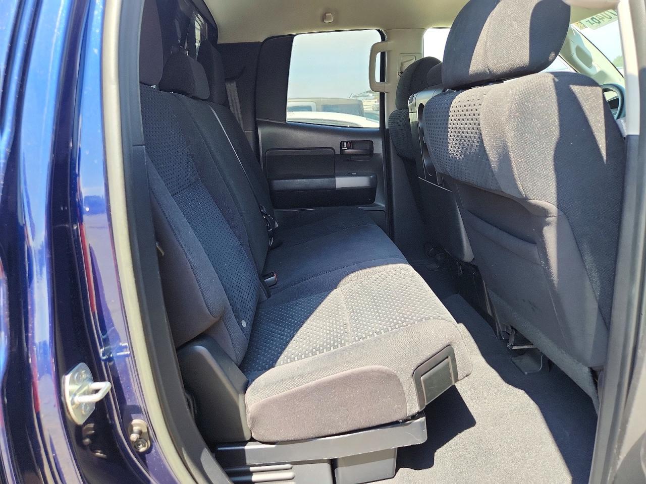 2013 Toyota Tundra Double Cab Sr5 Blue vin: 5TFRM5F10DX055456