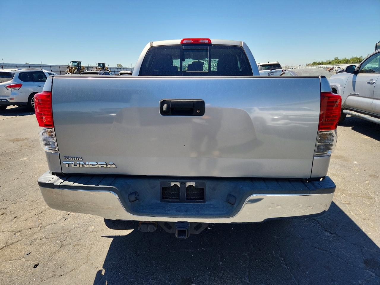 2013 Toyota Tundra Double Cab Sr5 Silver vin: 5TFRM5F10DX066974