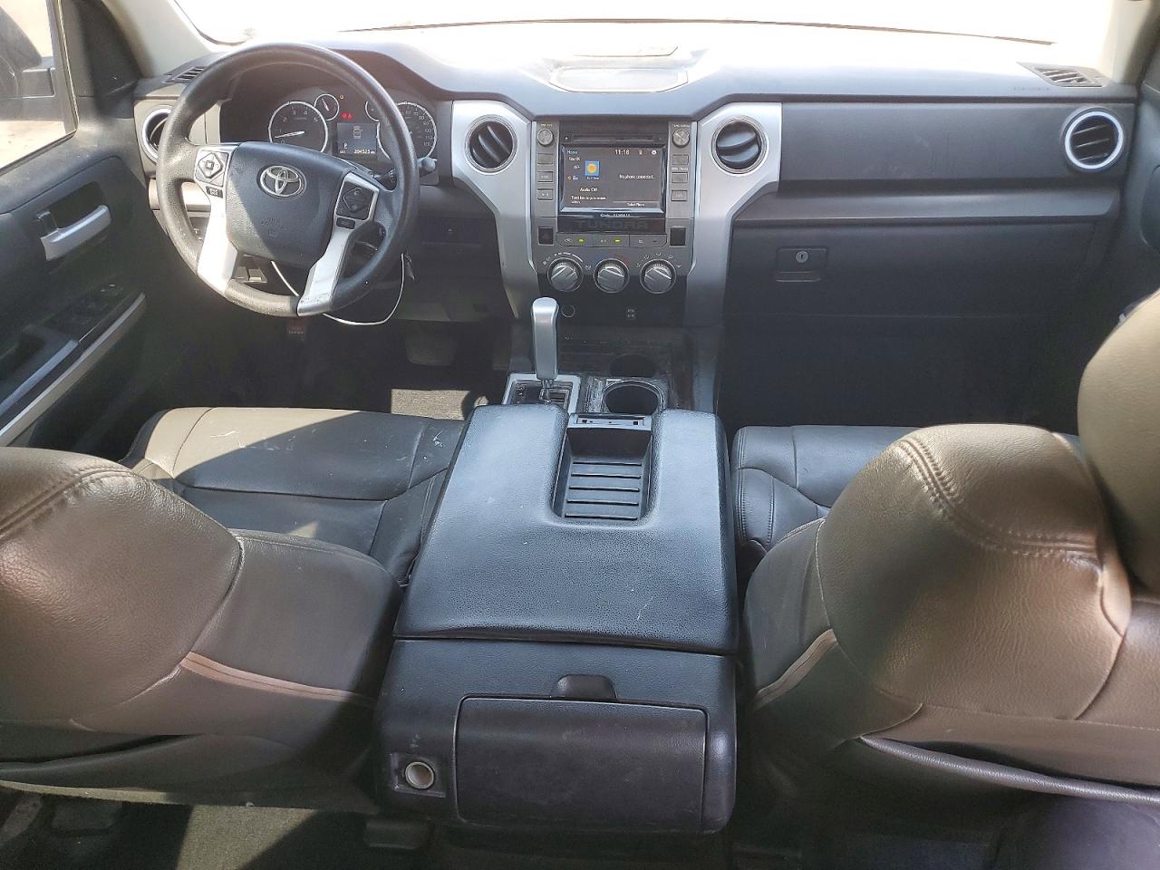2014 Toyota Tundra Sr5 Gray vin: 5TFRM5F10EX072291