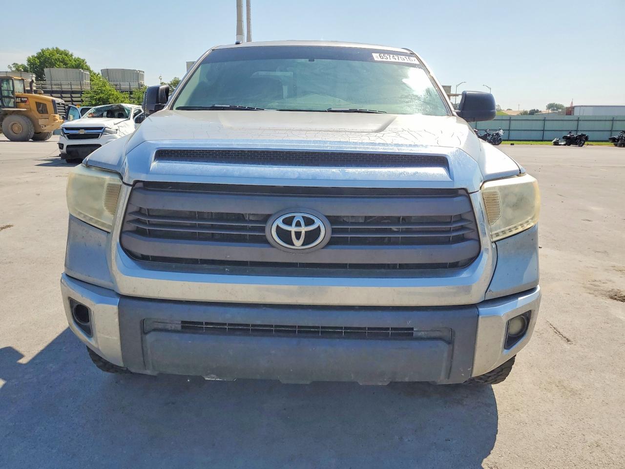 2014 Toyota Tundra Sr5 Gray vin: 5TFRM5F10EX072291