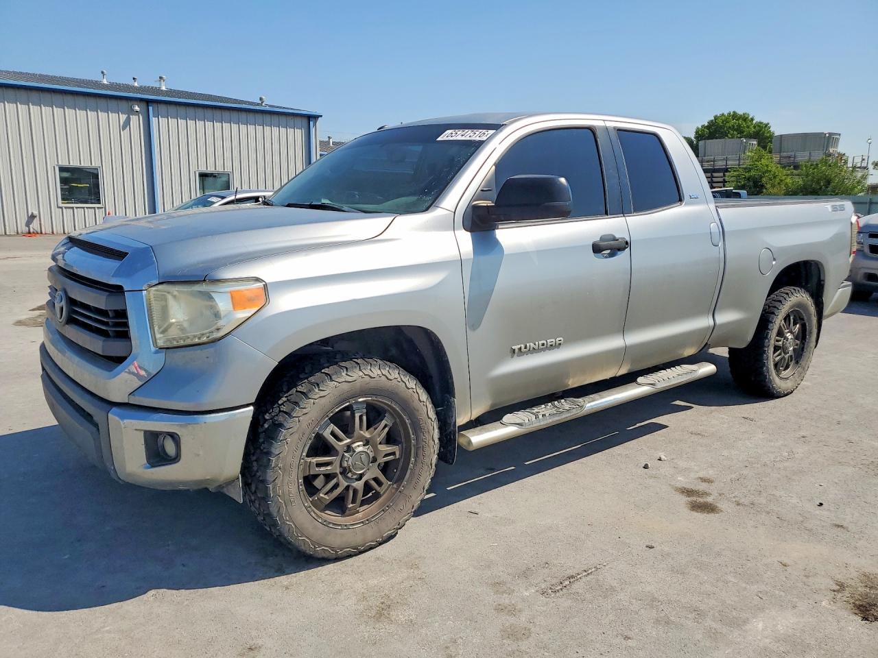 2014 Toyota Tundra Sr5 Gray vin: 5TFRM5F10EX072291