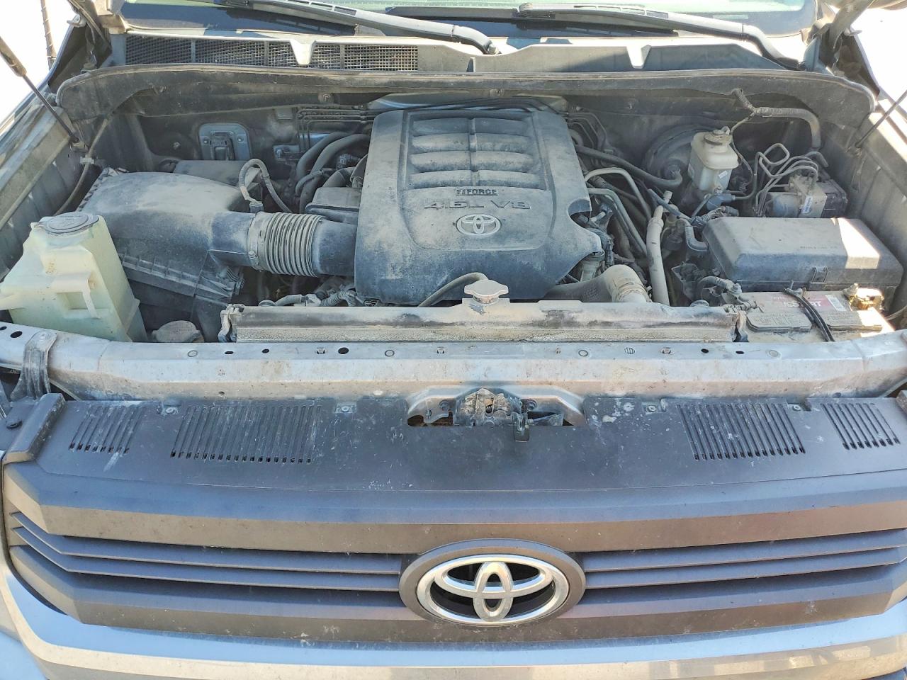 2014 Toyota Tundra Sr5 Gray vin: 5TFRM5F10EX072291