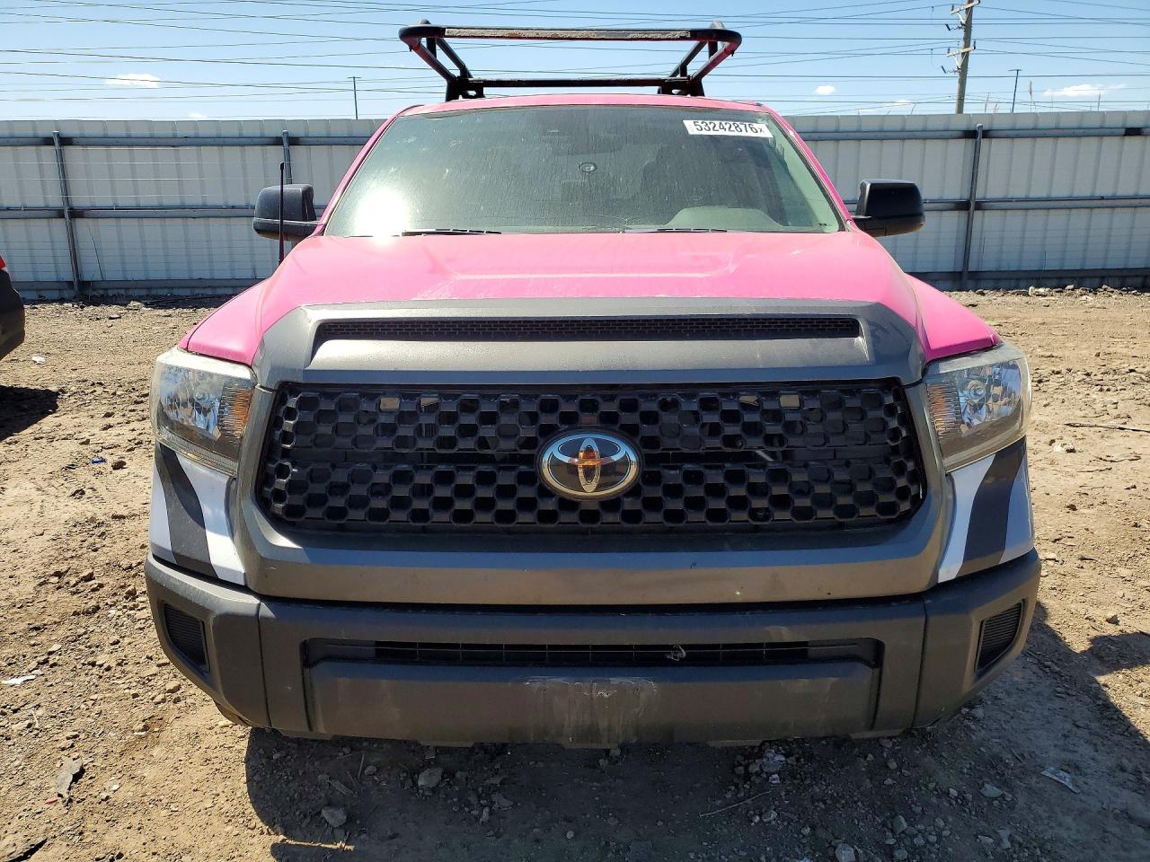 2019 Toyota Tundra White vin: 5TFRM5F10KX141444