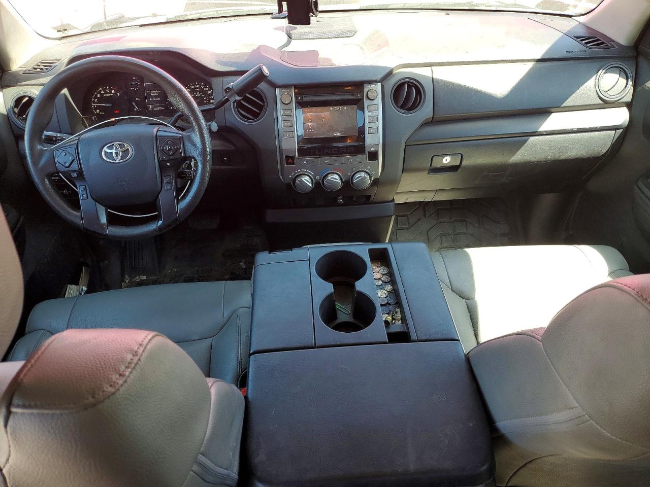 2019 Toyota Tundra White vin: 5TFRM5F10KX141444