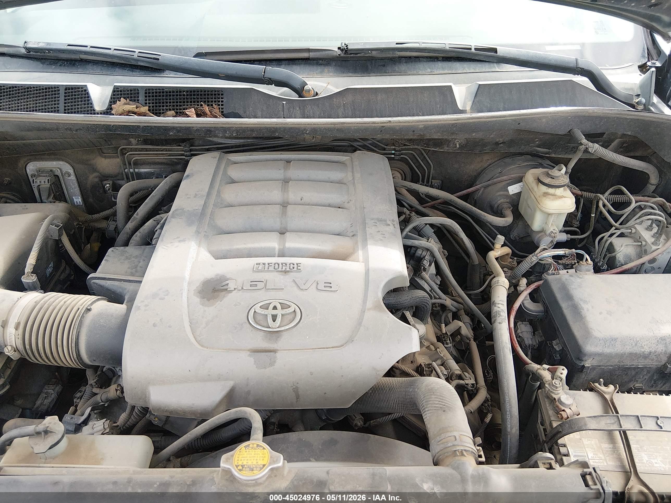 2010 Toyota Tundra Grade 4.6l V8 Серый vin: 5TFRM5F11AX002616