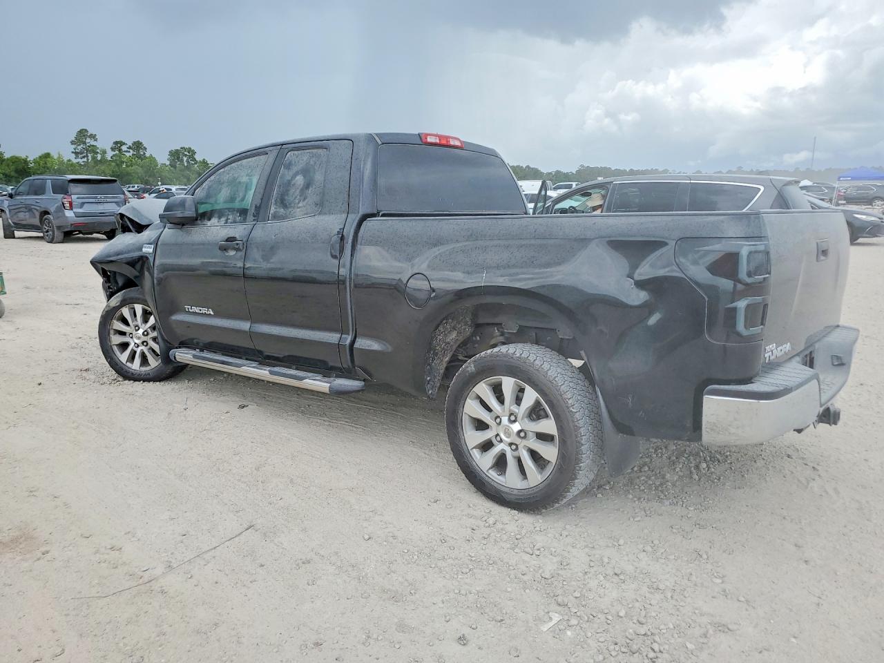 2010 Toyota Tundra Double Cab Sr5 Black vin: 5TFRM5F11AX006410