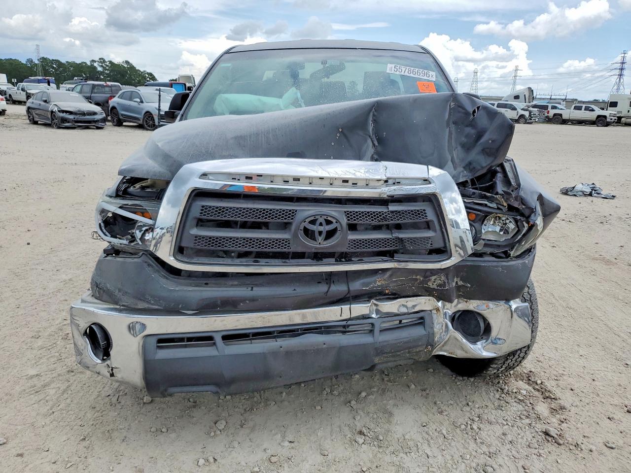 2010 Toyota Tundra Double Cab Sr5 Black vin: 5TFRM5F11AX006410