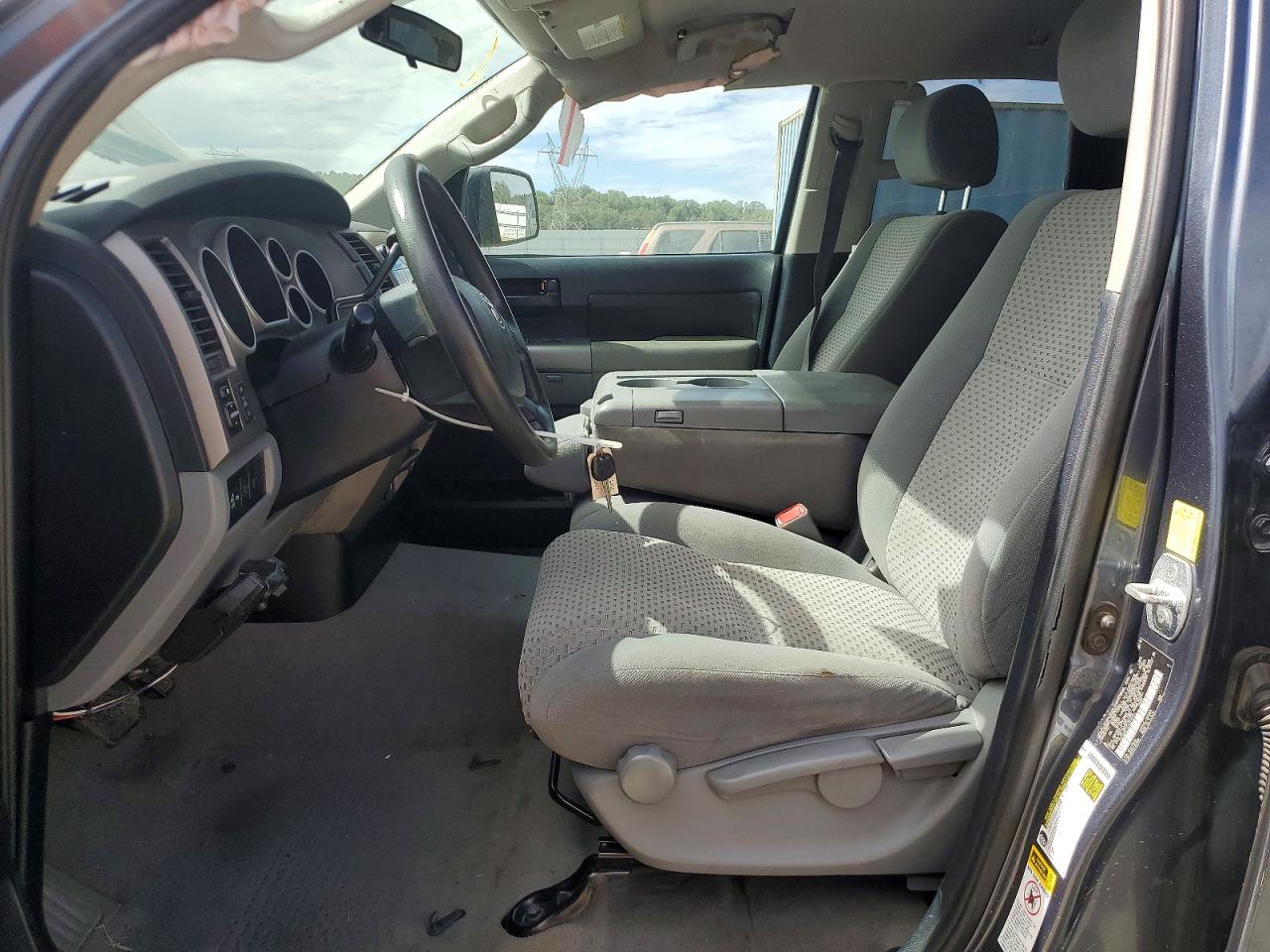 2010 Toyota Tundra Double Cab Sr5 Синий vin: 5TFRM5F11AX016421