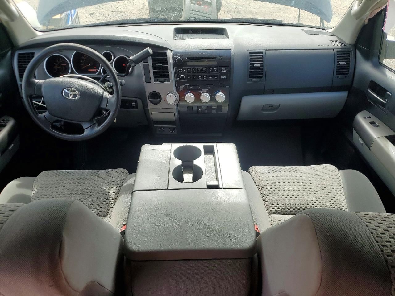 2010 Toyota Tundra Double Cab Sr5 Синий vin: 5TFRM5F11AX016421