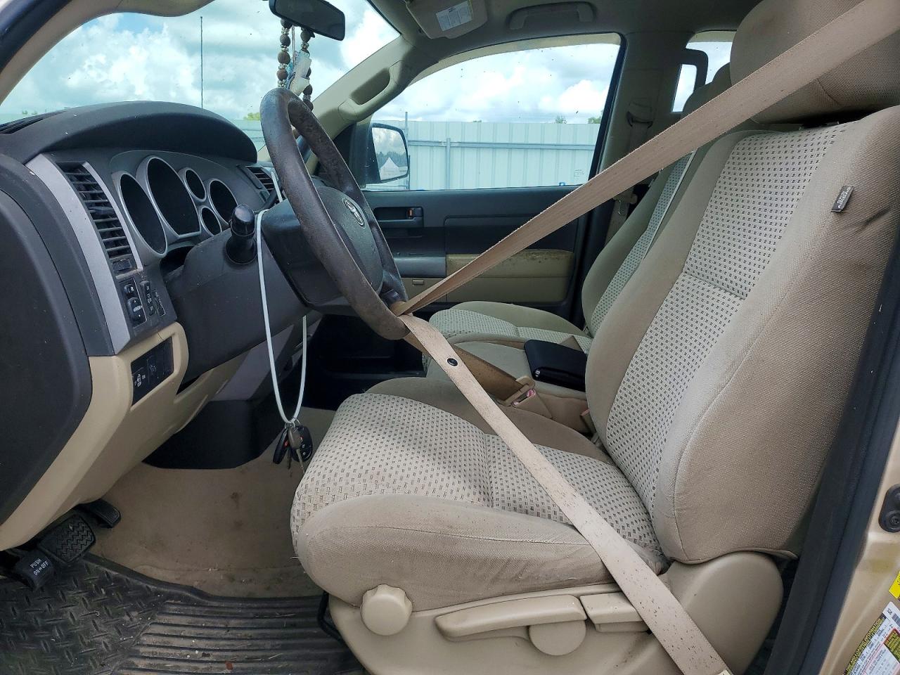 2010 Toyota Tundra Double Cab Sr5 Tan vin: 5TFRM5F11AX020243