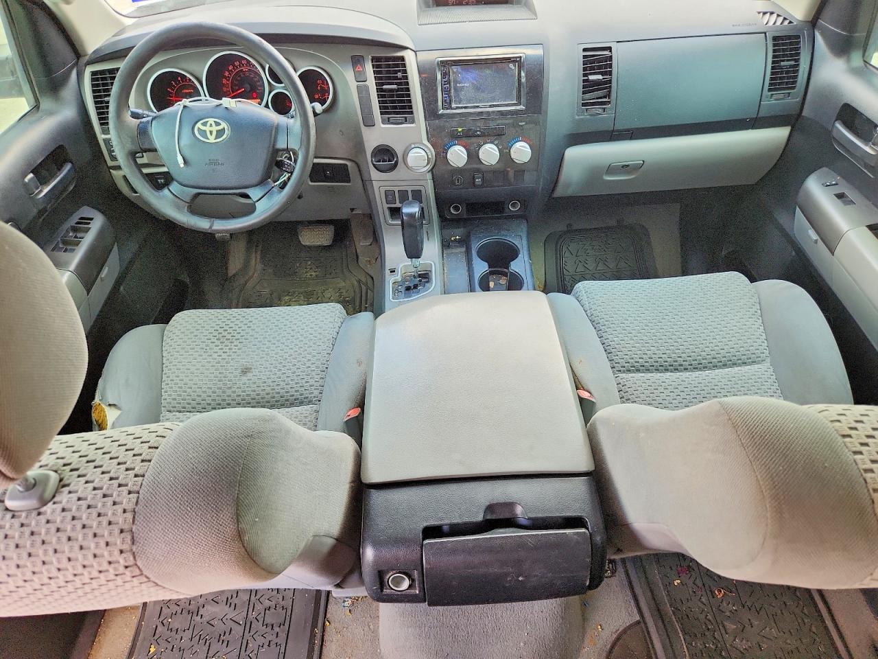 2011 Toyota Tundra Double Cab Sr5 White vin: 5TFRM5F11BX022656