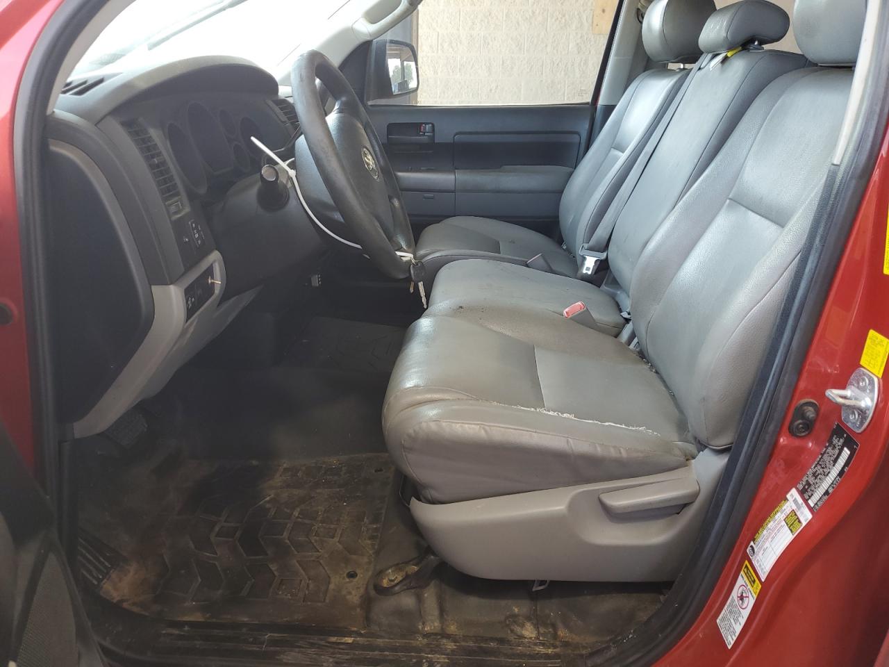 2011 Toyota Tundra Double Cab Sr5 Красный vin: 5TFRM5F11BX026402