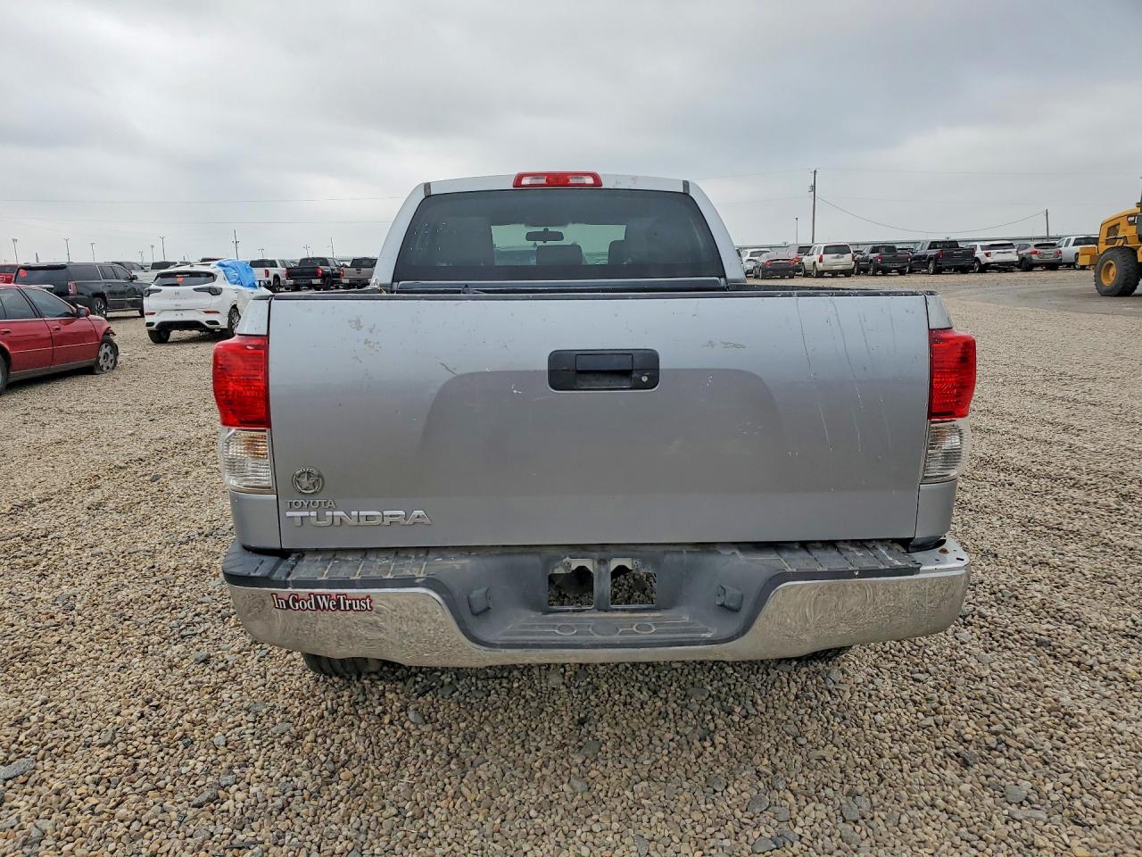 2011 Toyota Tundra Double Cab Sr5 Silver vin: 5TFRM5F11BX034354