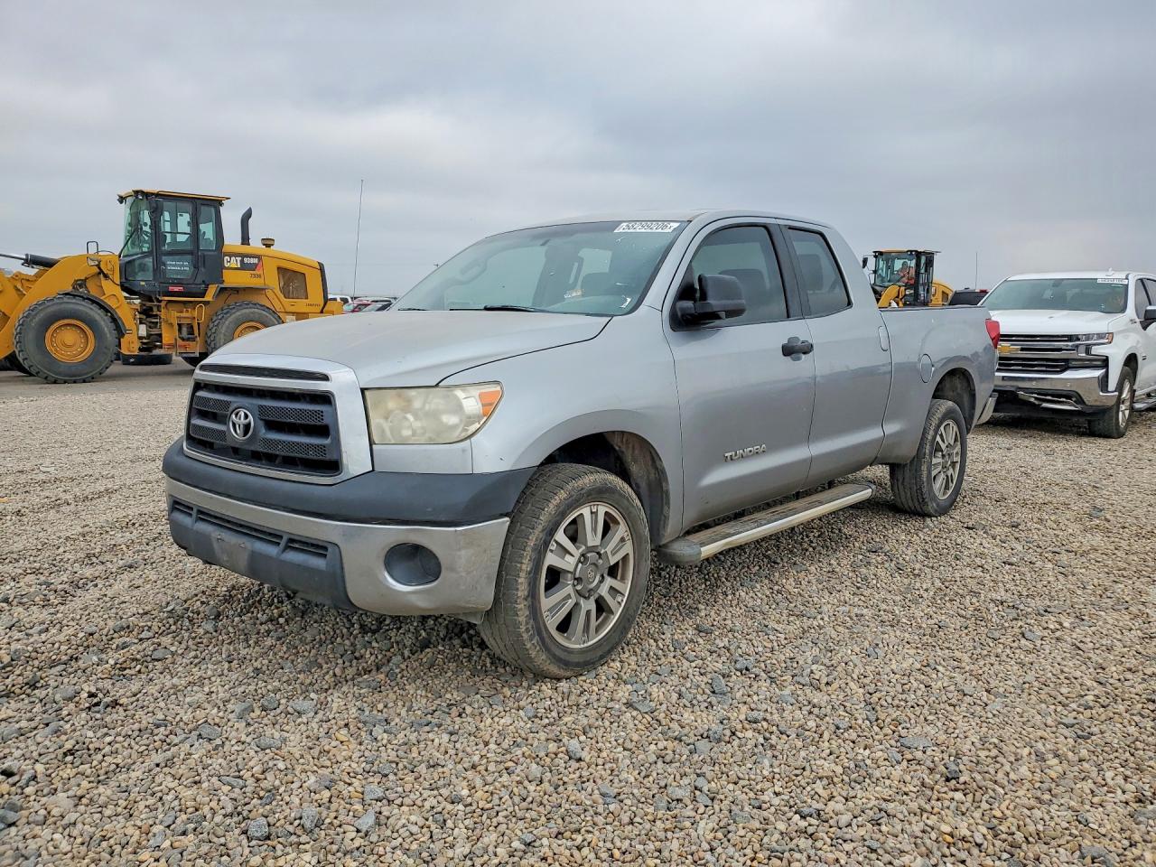 2011 Toyota Tundra Double Cab Sr5 Silver vin: 5TFRM5F11BX034354