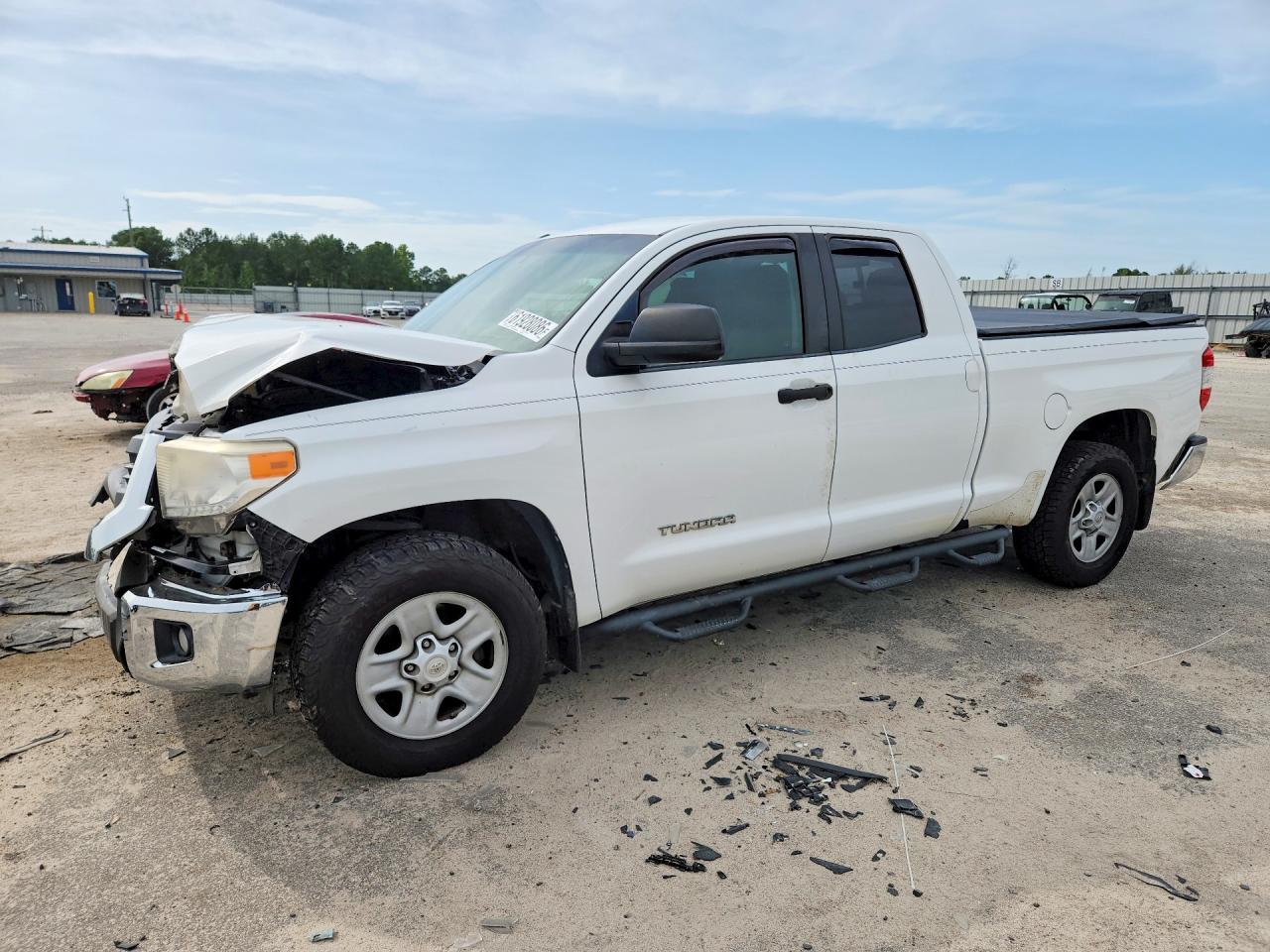 2015 Toyota Tundra Sr5 White vin: 5TFRM5F11FX086332
