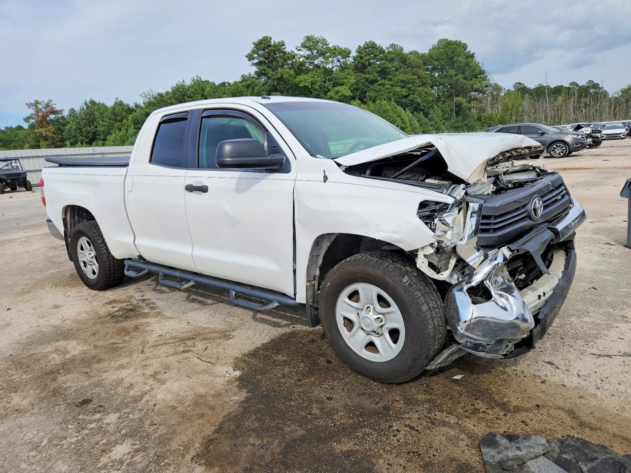 2015 Toyota Tundra Sr5 White vin: 5TFRM5F11FX086332