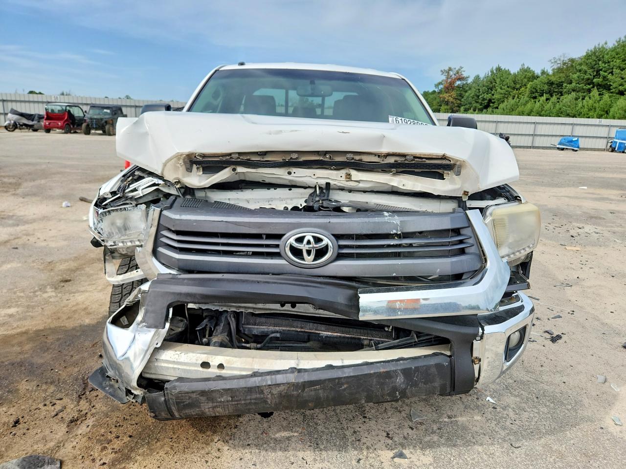 2015 Toyota Tundra Sr5 White vin: 5TFRM5F11FX086332