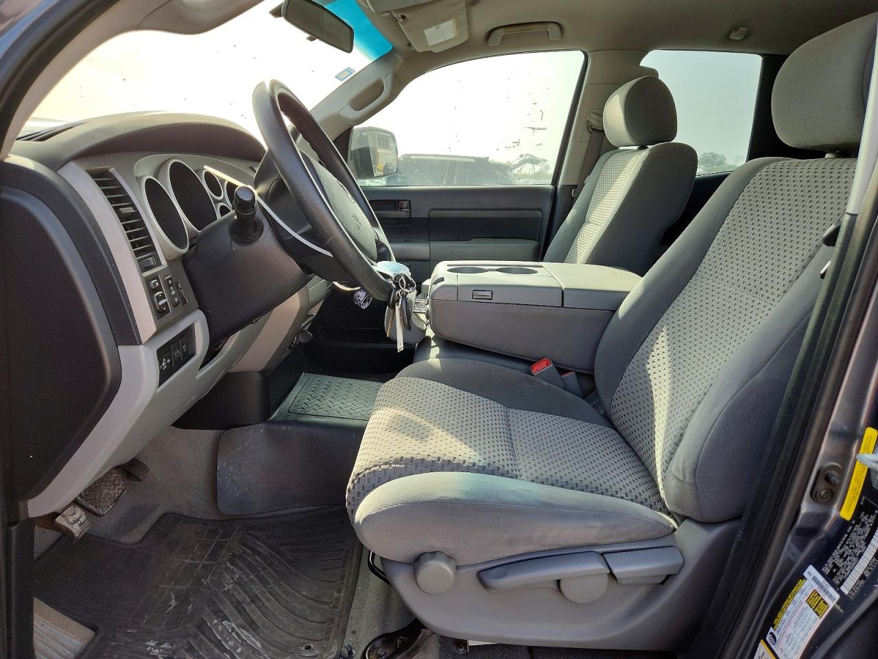 2010 Toyota Tundra Double Cab Sr5 Gray vin: 5TFRM5F12AX003077
