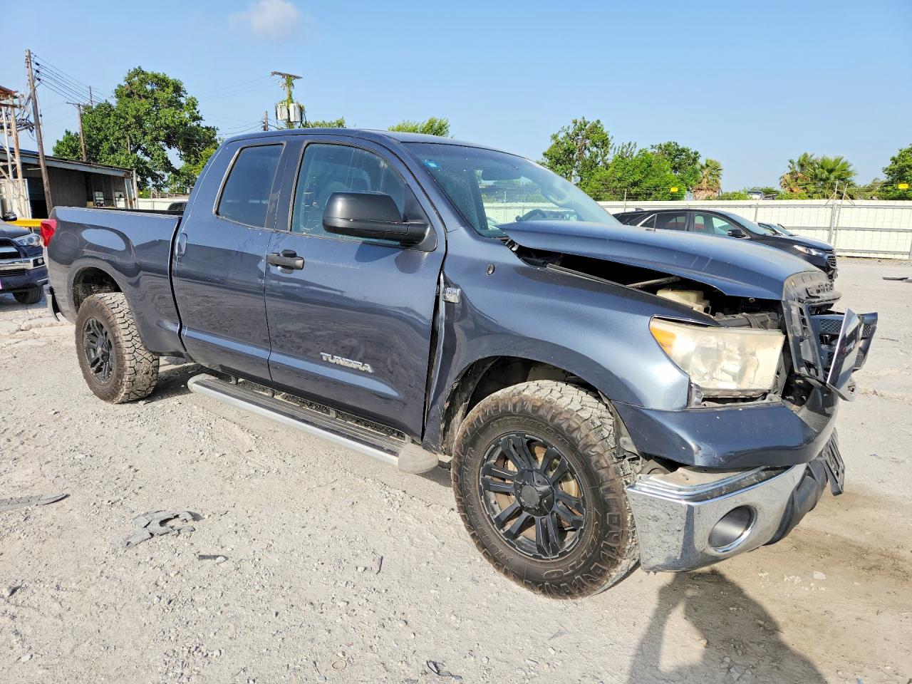 2010 Toyota Tundra Double Cab Sr5 Gray vin: 5TFRM5F12AX003077
