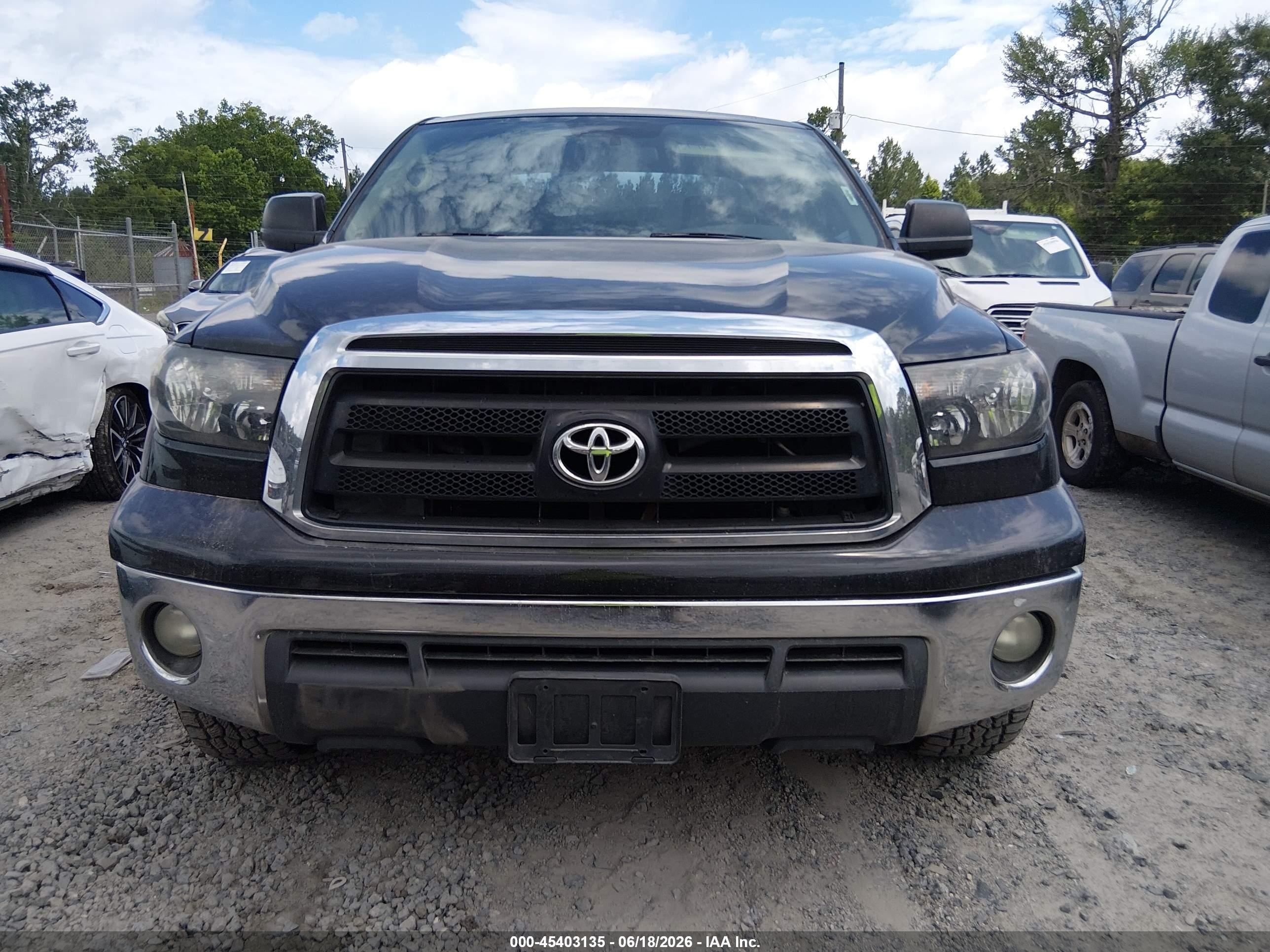 2010 Toyota Tundra Grade 4.6l V8 Black vin: 5TFRM5F12AX006075