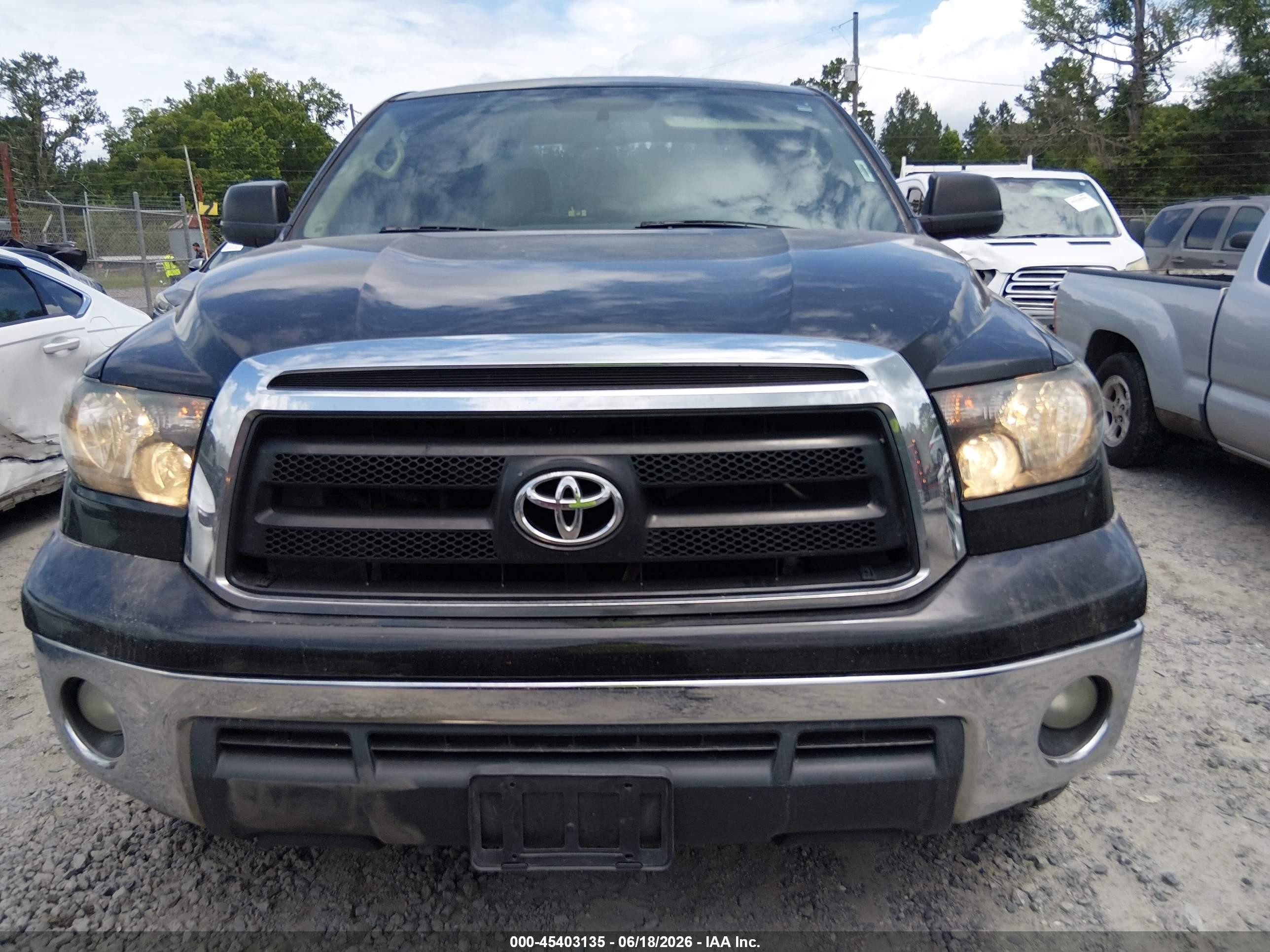 2010 Toyota Tundra Grade 4.6l V8 Black vin: 5TFRM5F12AX006075