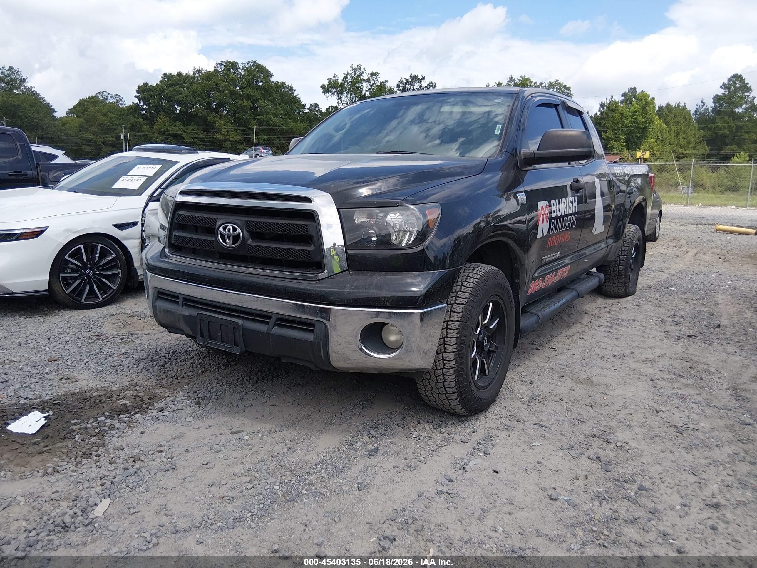 2010 Toyota Tundra Grade 4.6l V8 Black vin: 5TFRM5F12AX006075