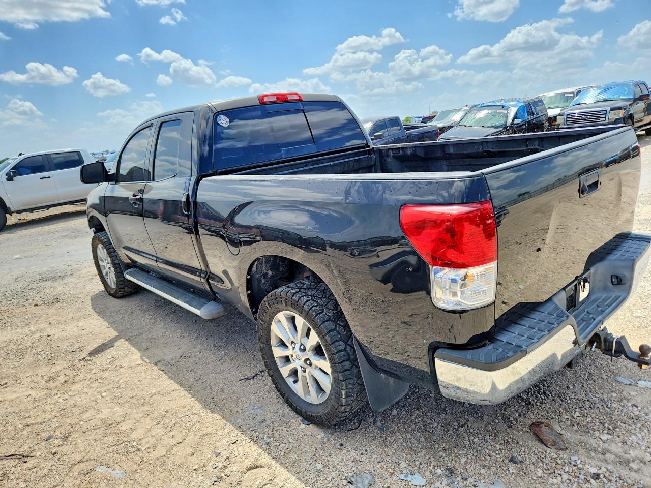 2010 Toyota Tundra Double Cab Sr5 Black vin: 5TFRM5F12AX011308