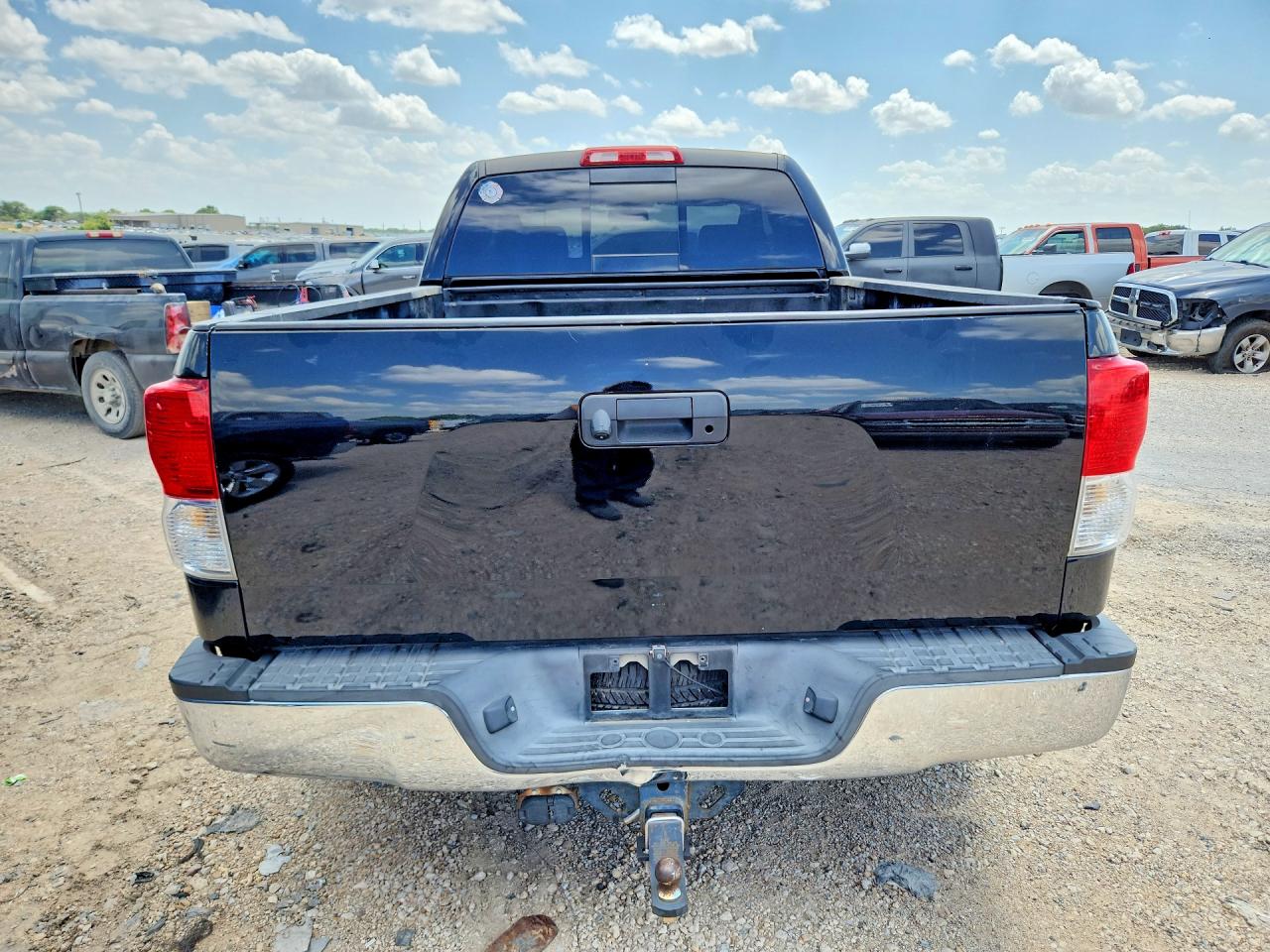 2010 Toyota Tundra Double Cab Sr5 Black vin: 5TFRM5F12AX011308