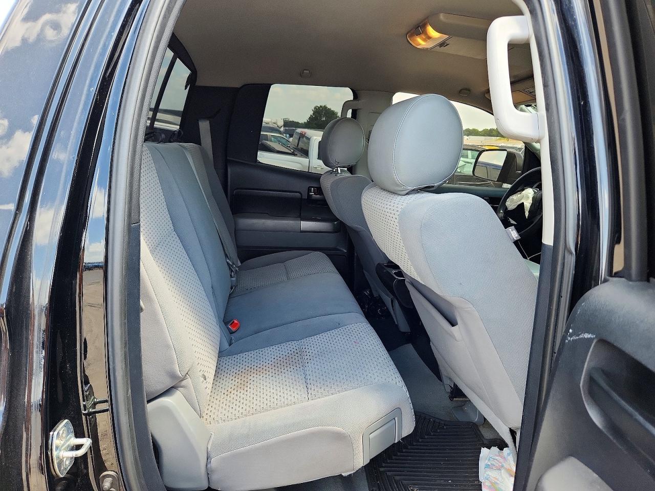 2010 Toyota Tundra Double Cab Sr5 Black vin: 5TFRM5F12AX011308