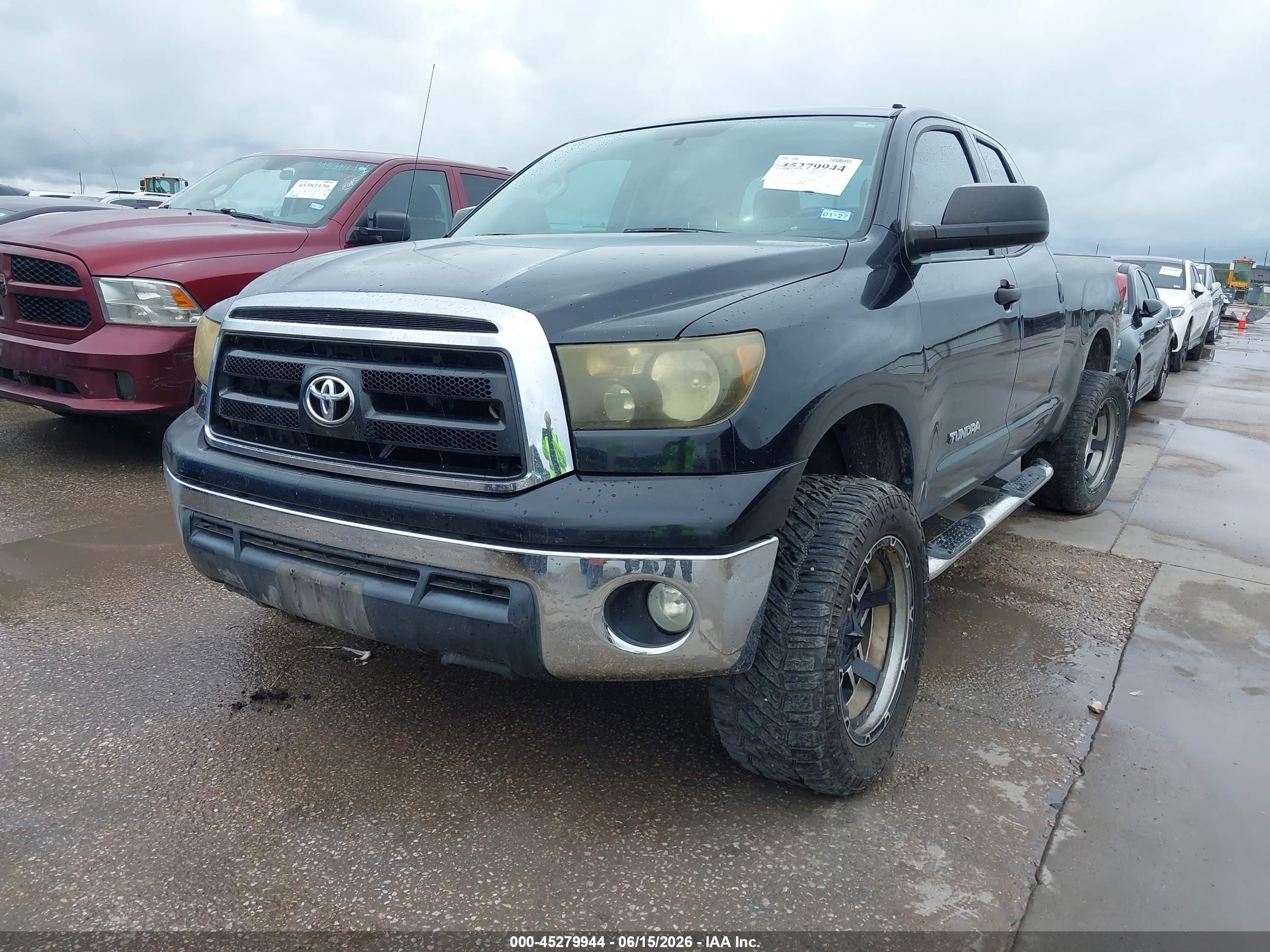 2010 Toyota Tundra Grade 4.6l V8 Black vin: 5TFRM5F12AX015570