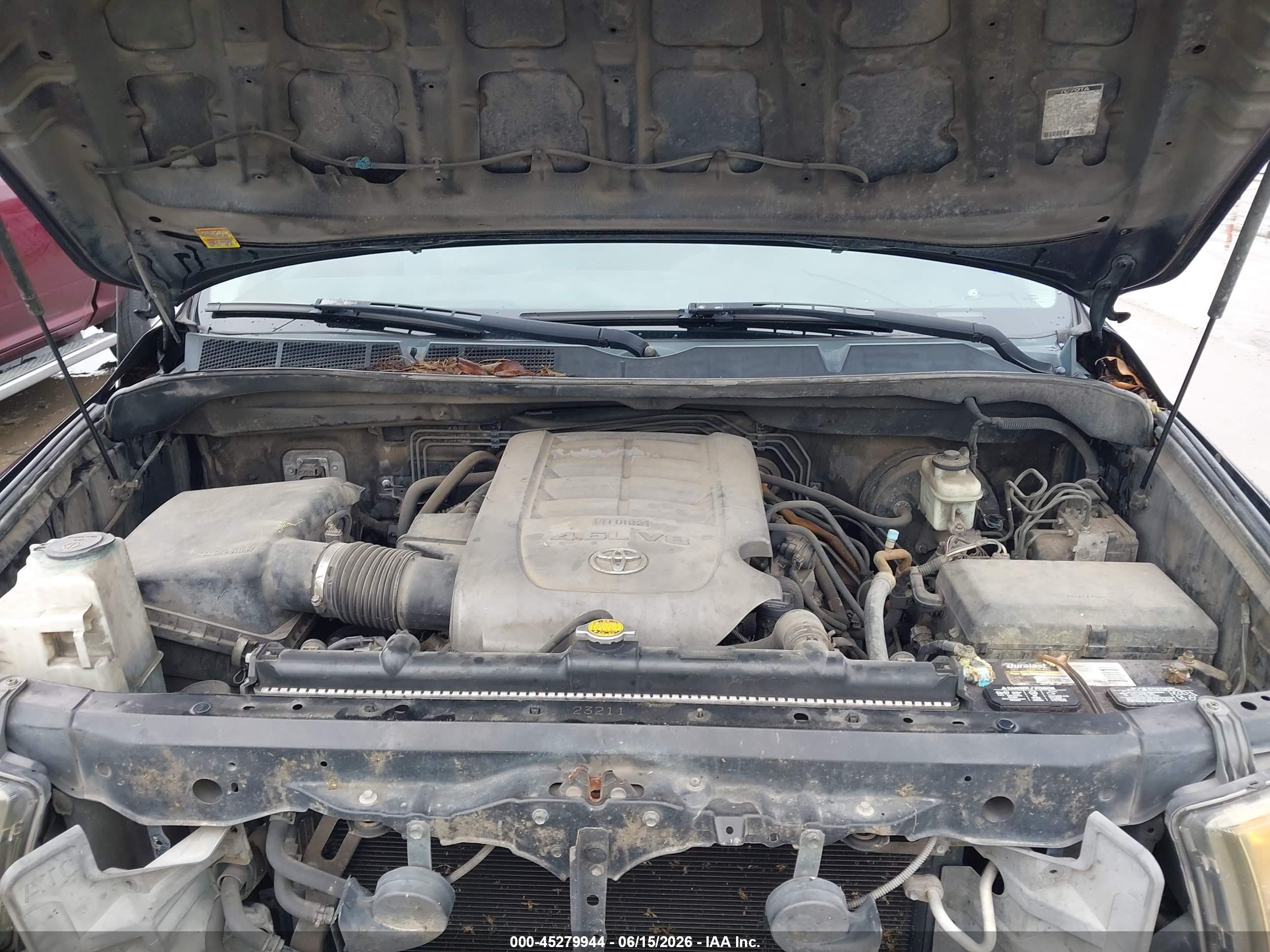 2010 Toyota Tundra Grade 4.6l V8 Black vin: 5TFRM5F12AX015570