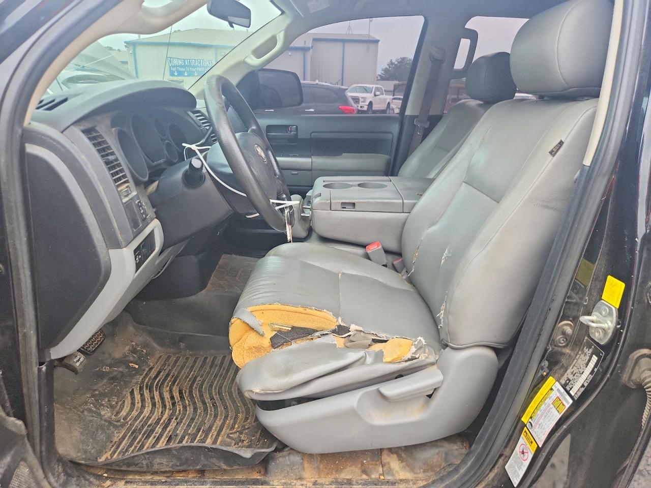 2011 Toyota Tundra Double Cab Sr5 Beige vin: 5TFRM5F12BX025713