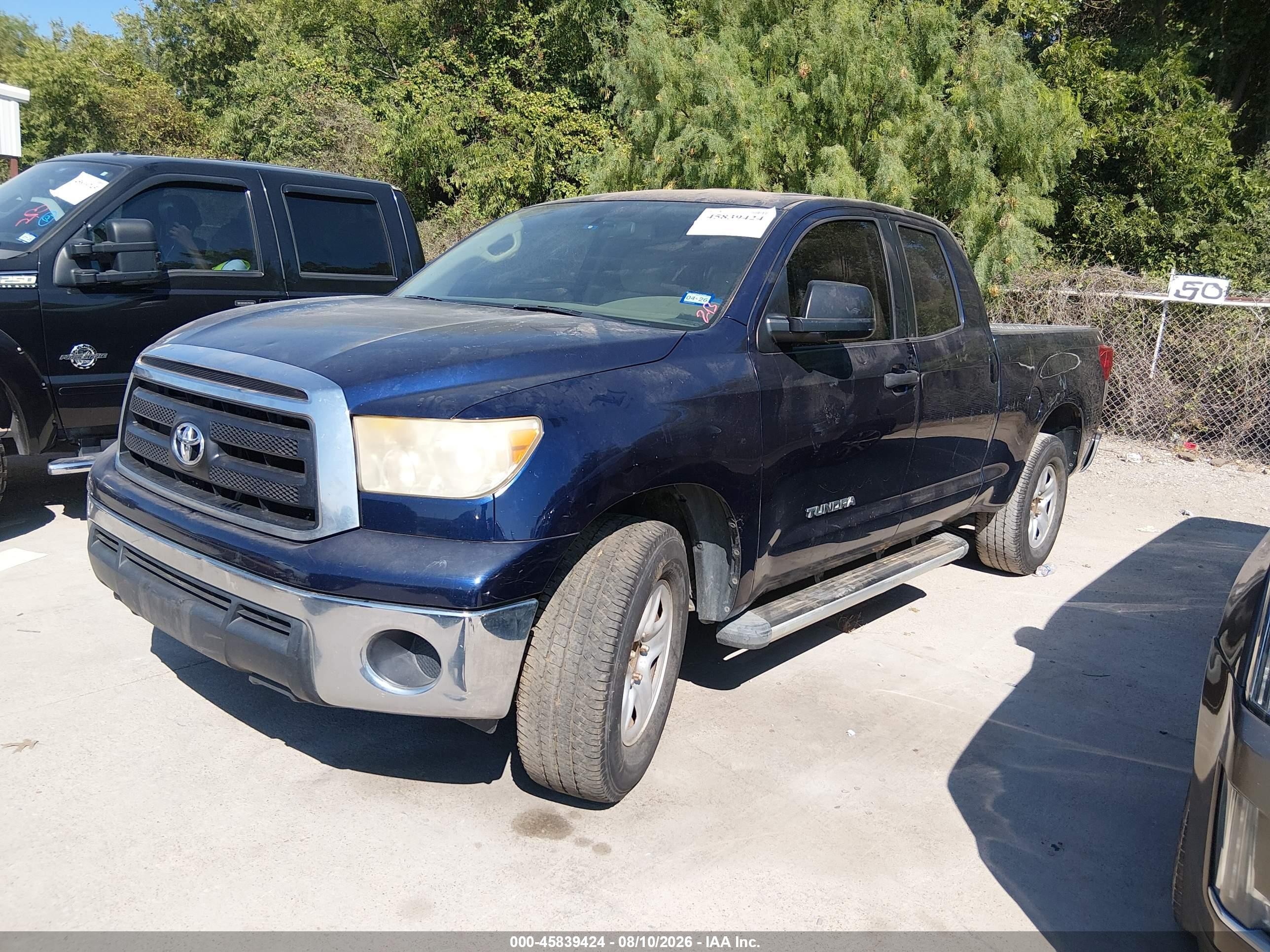 2011 Toyota Tundra Grade 4.6l V8 Синий vin: 5TFRM5F12BX029437