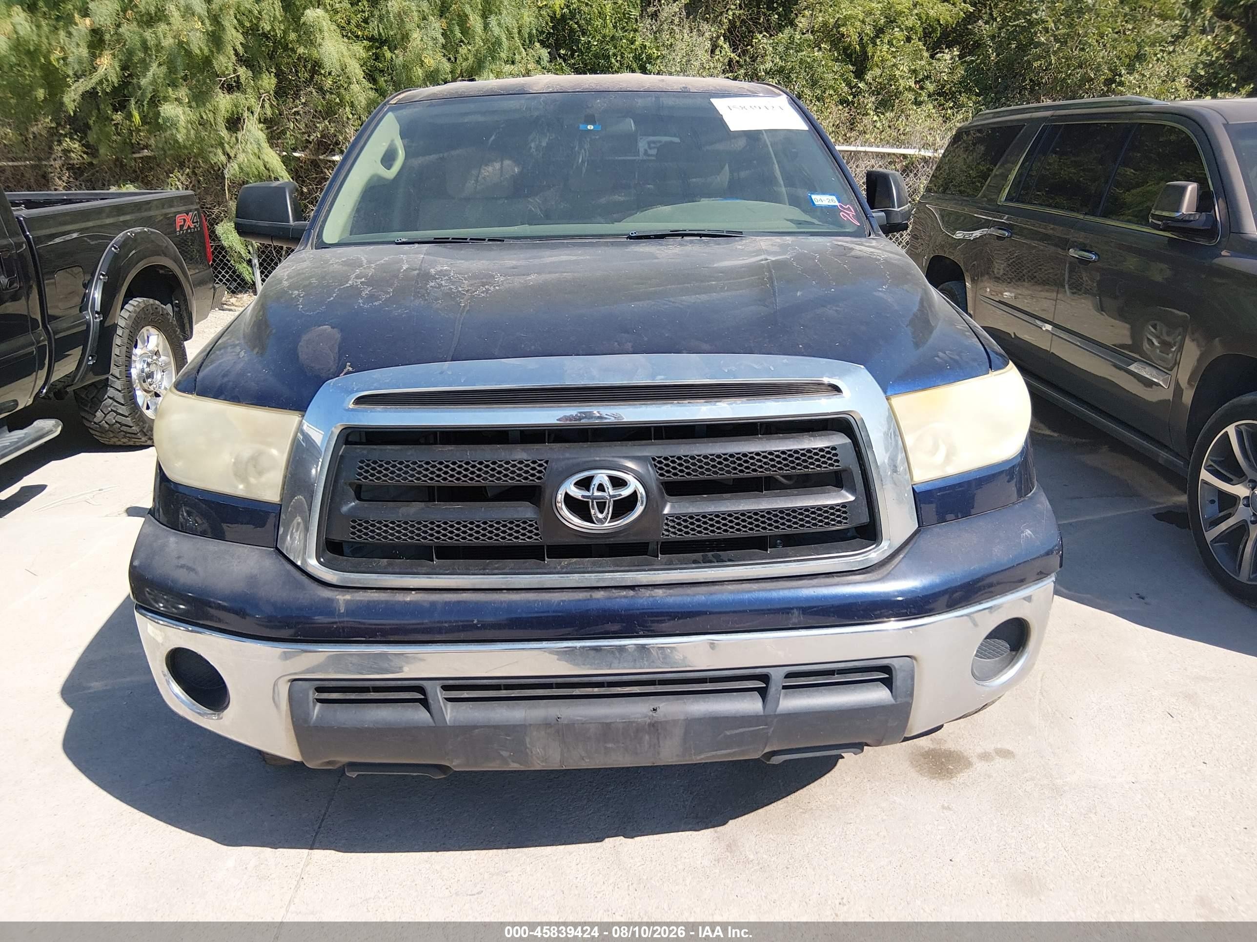 2011 Toyota Tundra Grade 4.6l V8 Синий vin: 5TFRM5F12BX029437