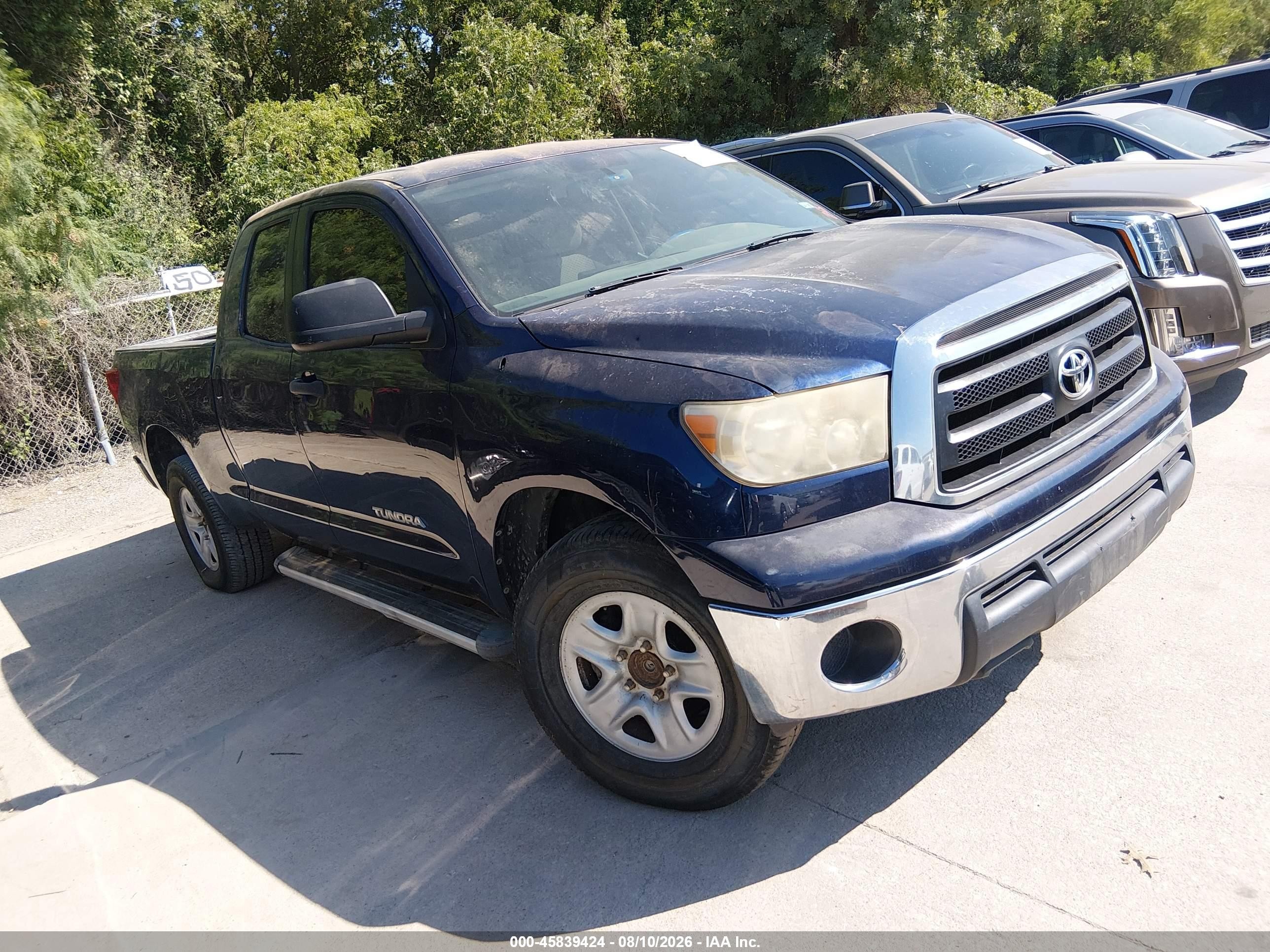 2011 Toyota Tundra Grade 4.6l V8 Синий vin: 5TFRM5F12BX029437