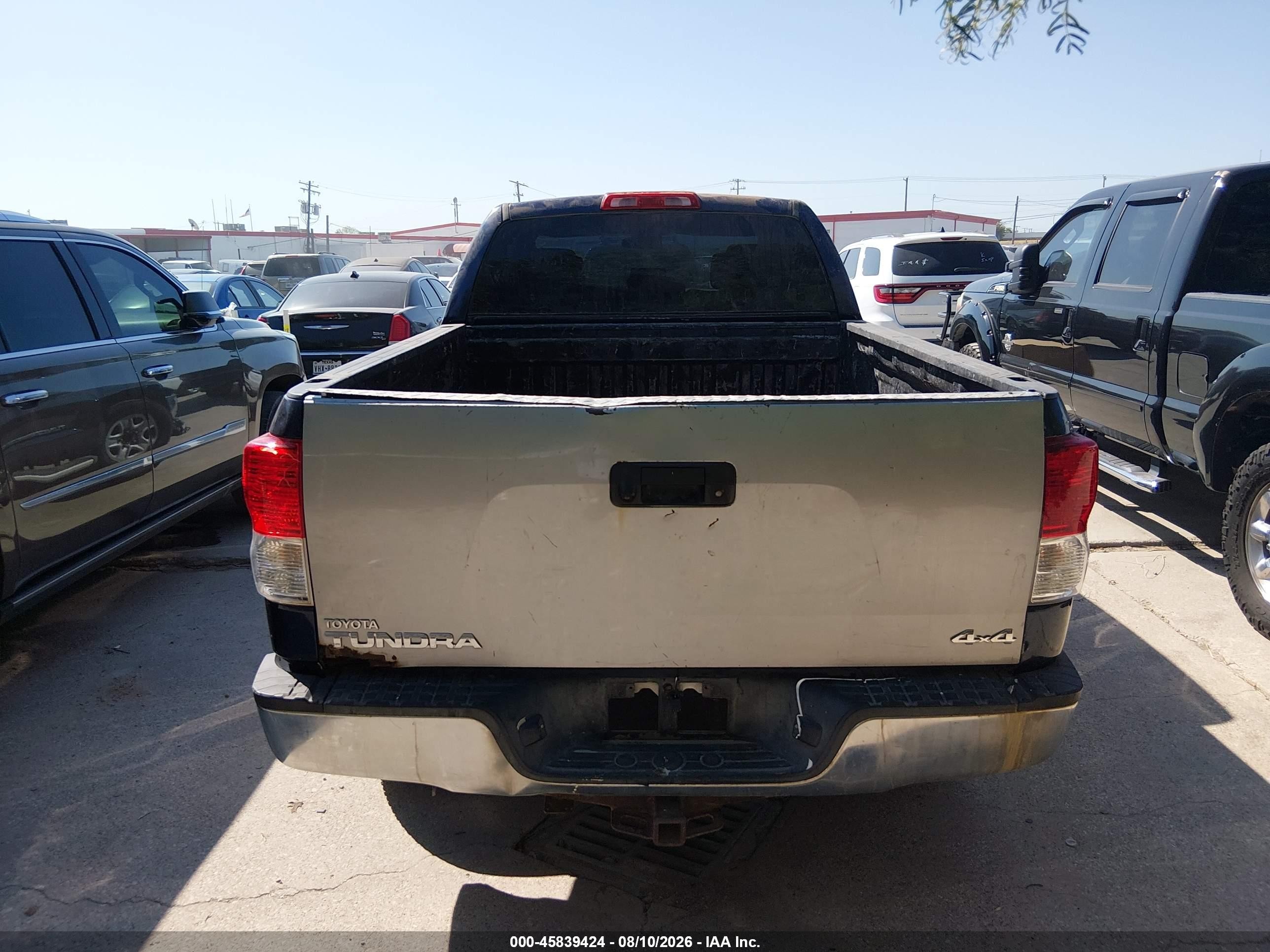 2011 Toyota Tundra Grade 4.6l V8 Синий vin: 5TFRM5F12BX029437