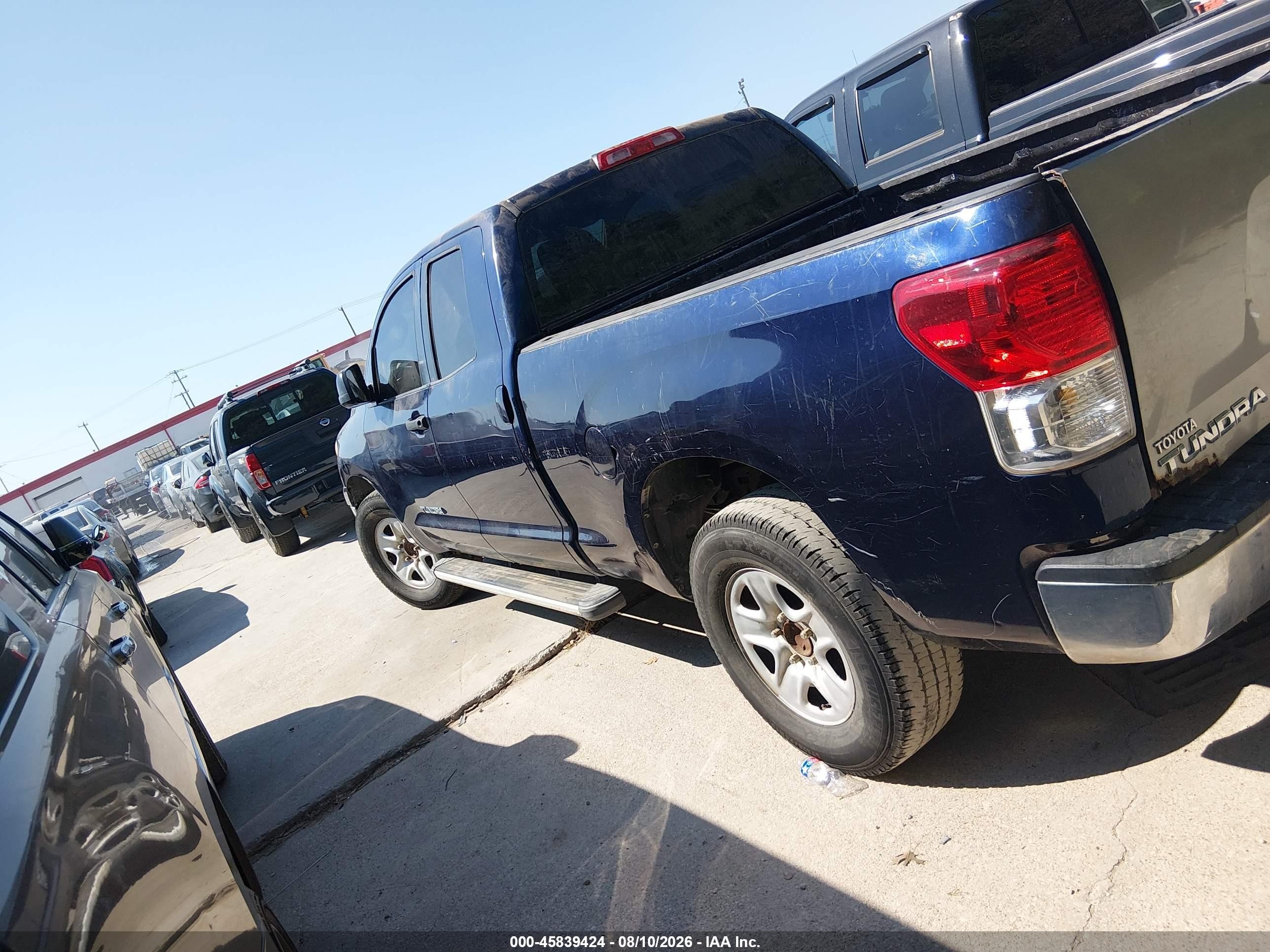 2011 Toyota Tundra Grade 4.6l V8 Синий vin: 5TFRM5F12BX029437