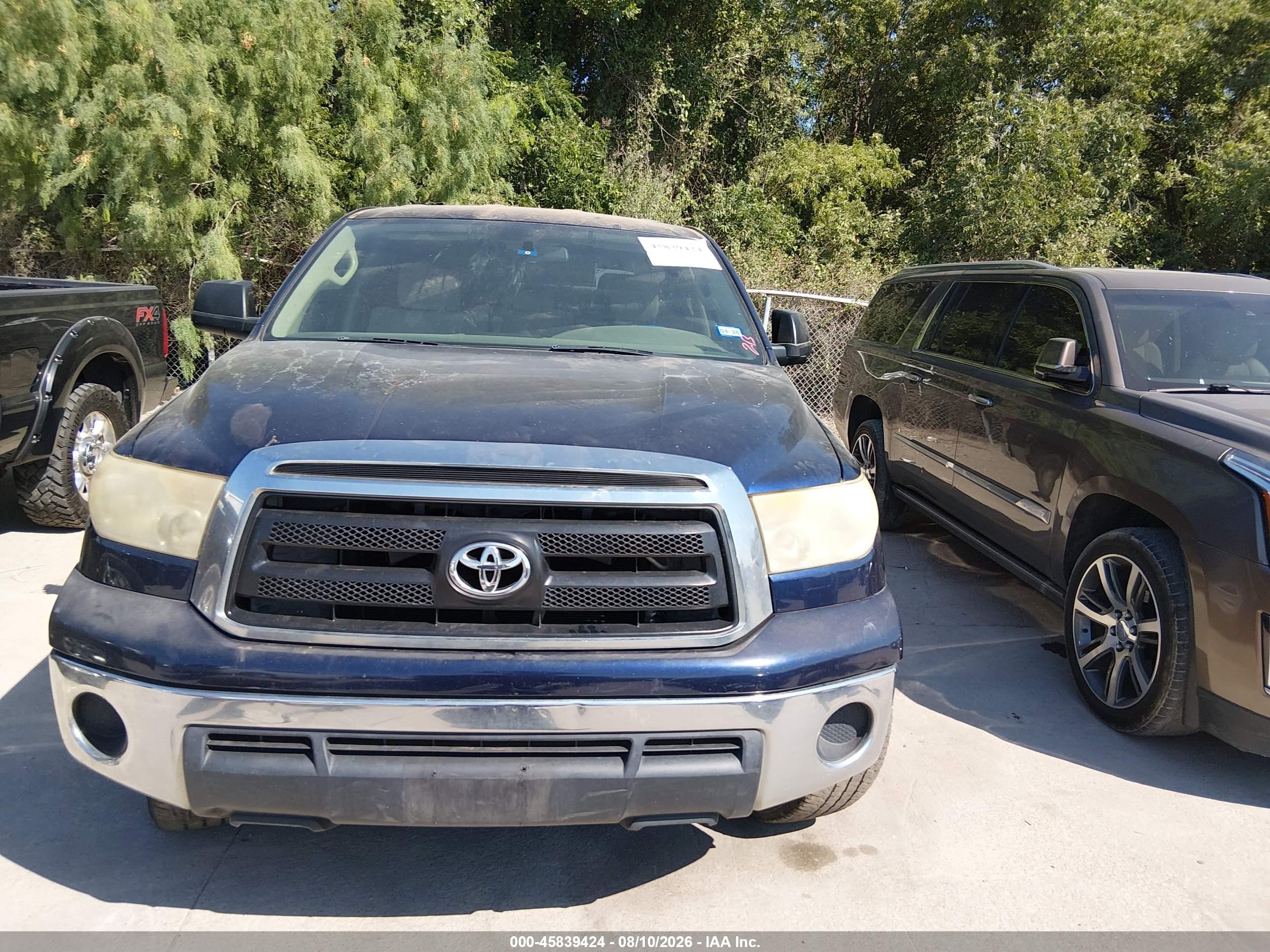 2011 Toyota Tundra Grade 4.6l V8 Синий vin: 5TFRM5F12BX029437