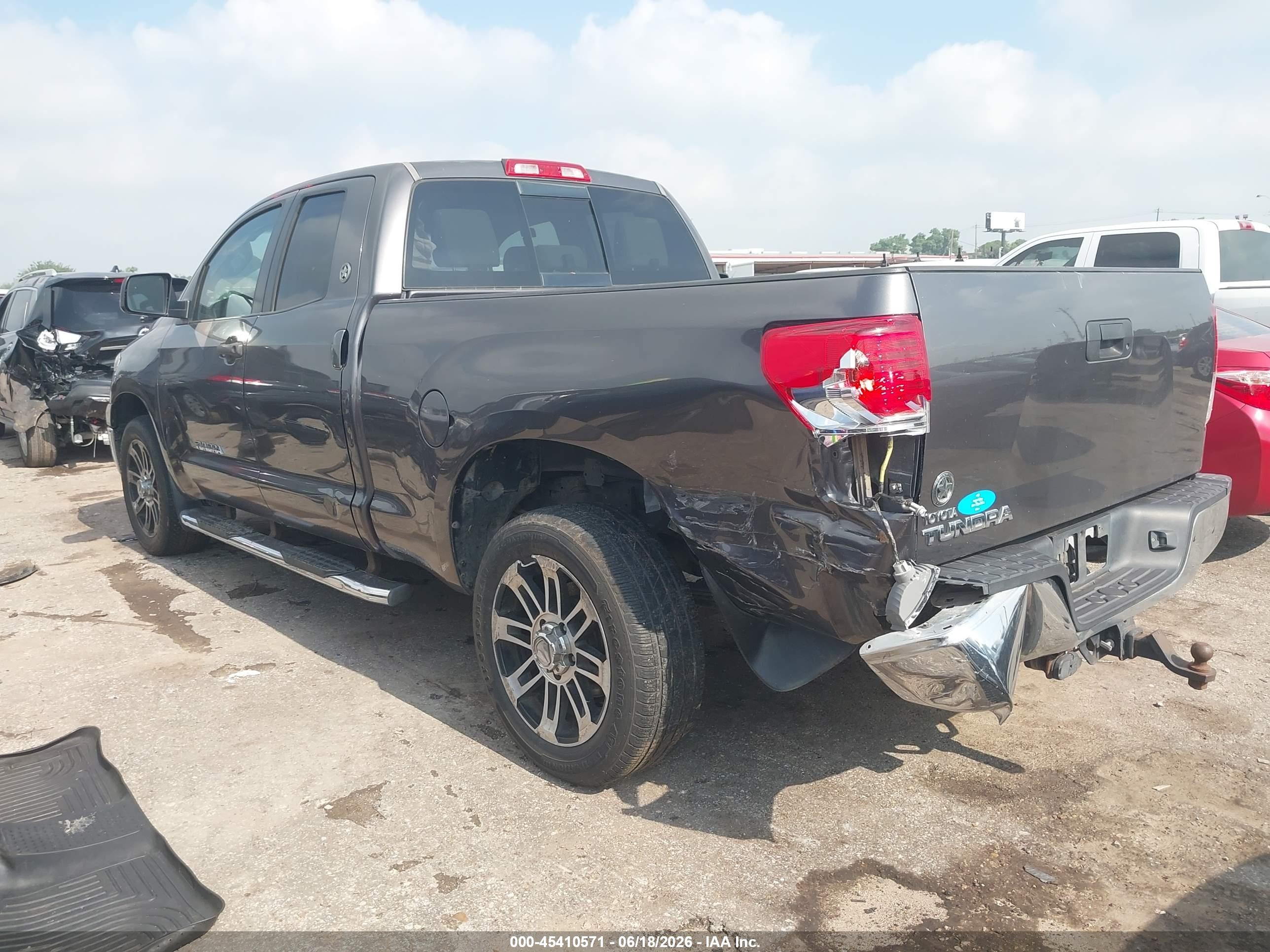2012 Toyota Tundra Grade 4.6l V8 Gray vin: 5TFRM5F12CX038852
