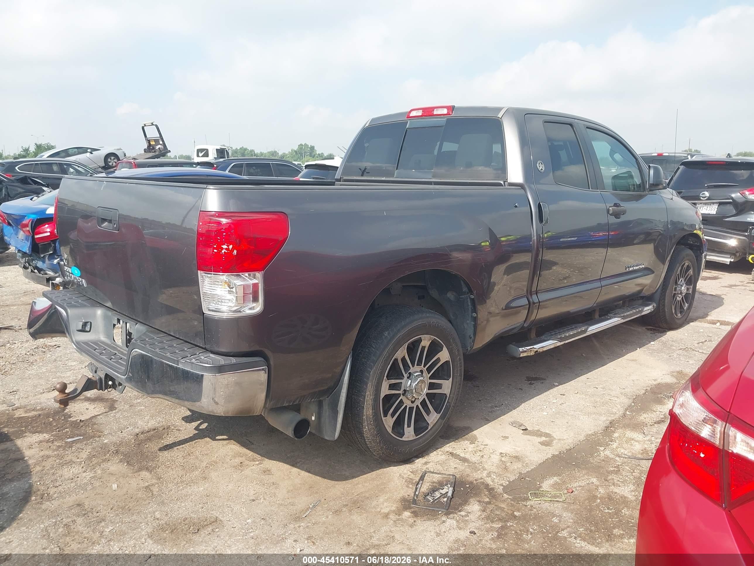 2012 Toyota Tundra Grade 4.6l V8 Gray vin: 5TFRM5F12CX038852