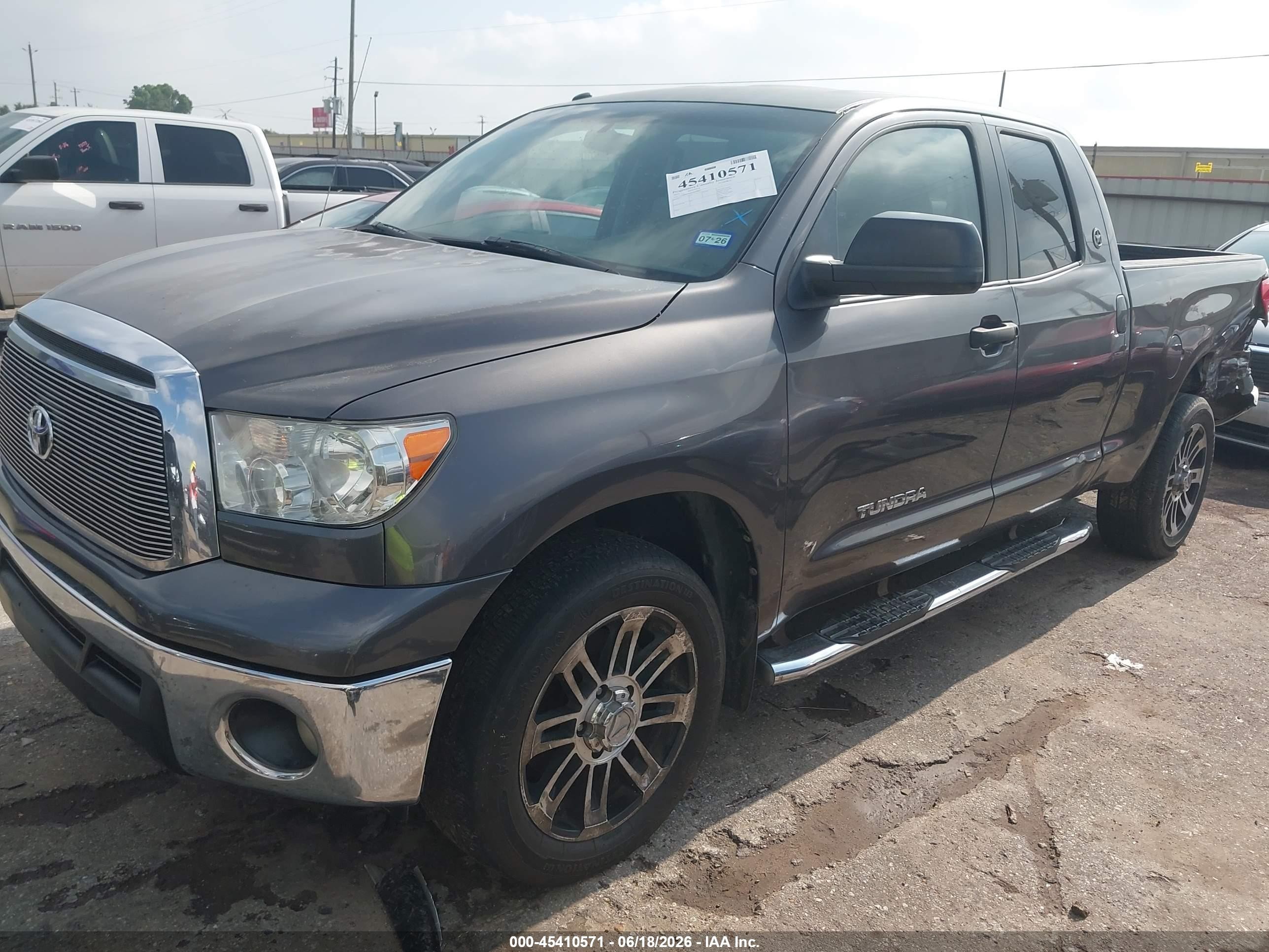 2012 Toyota Tundra Grade 4.6l V8 Gray vin: 5TFRM5F12CX038852