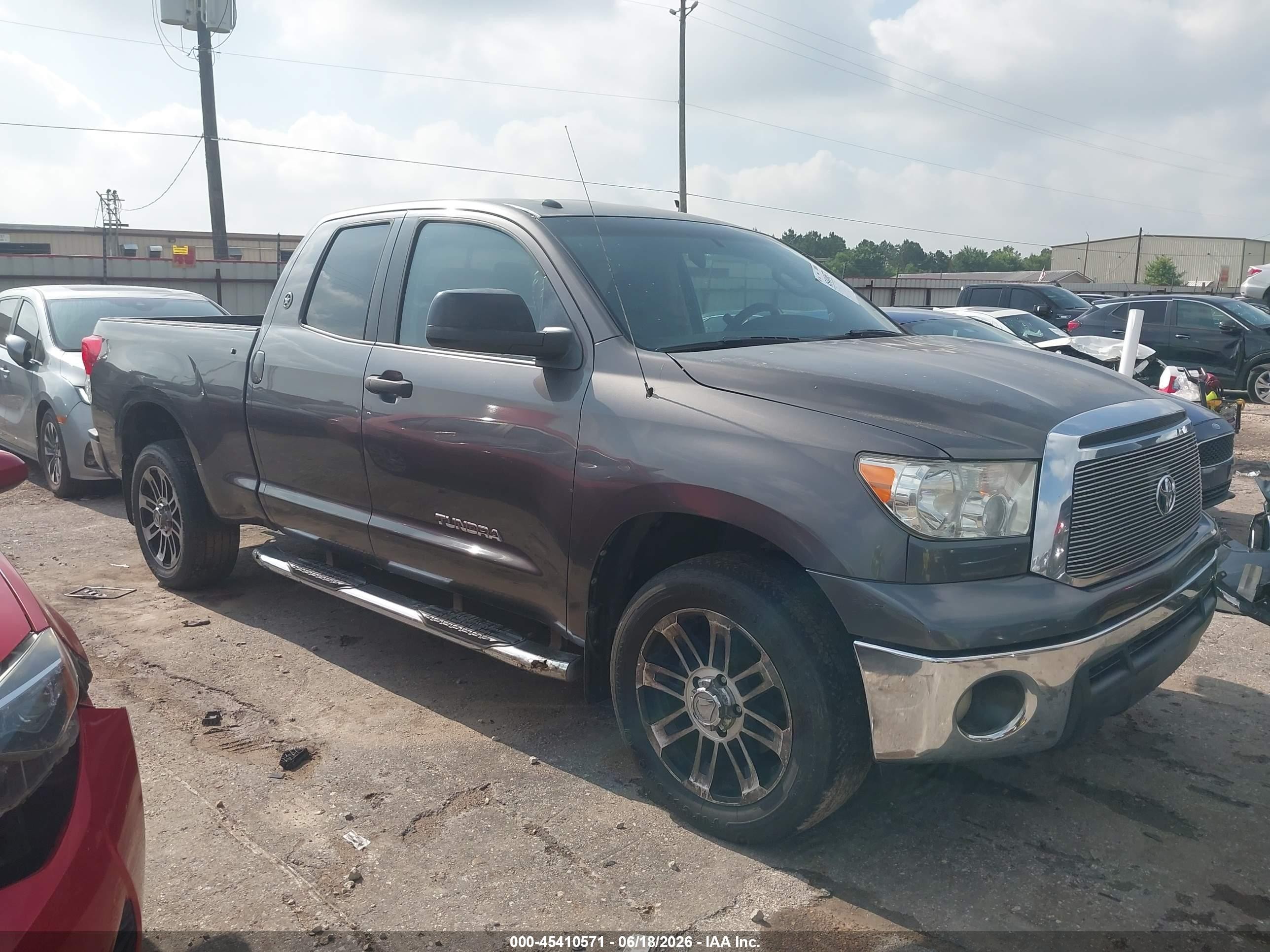 2012 Toyota Tundra Grade 4.6l V8 Gray vin: 5TFRM5F12CX038852