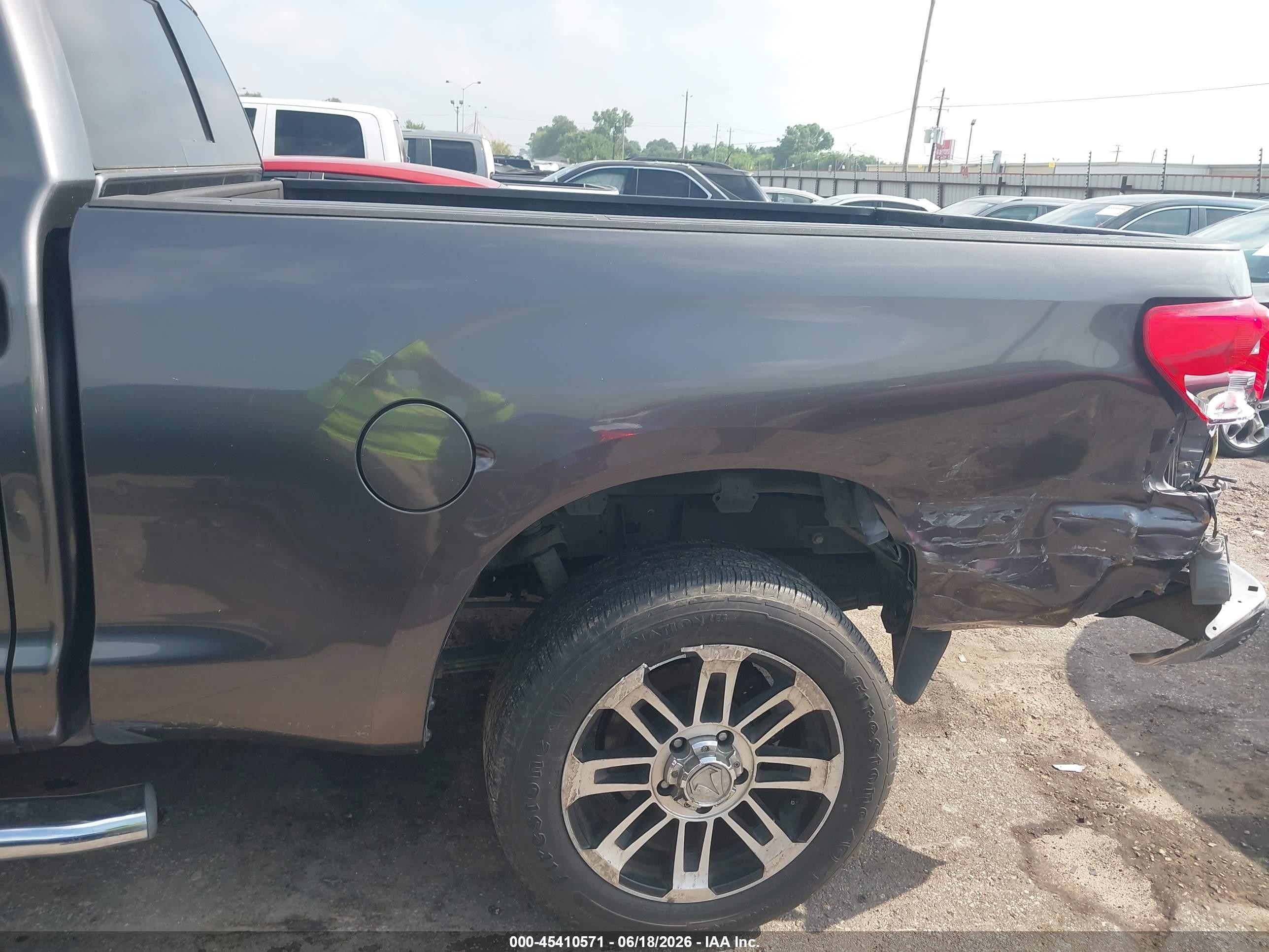2012 Toyota Tundra Grade 4.6l V8 Gray vin: 5TFRM5F12CX038852