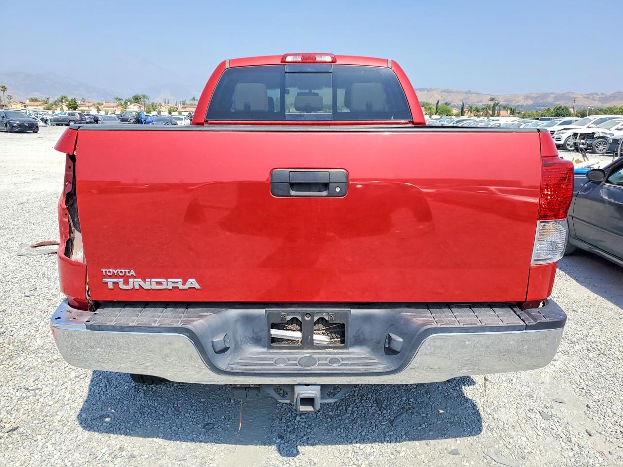 2012 Toyota Tundra Double Cab Sr5 Красный vin: 5TFRM5F12CX039984