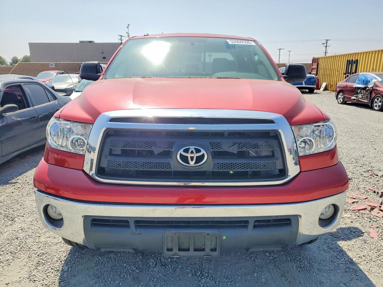 2012 Toyota Tundra Double Cab Sr5 Красный vin: 5TFRM5F12CX039984