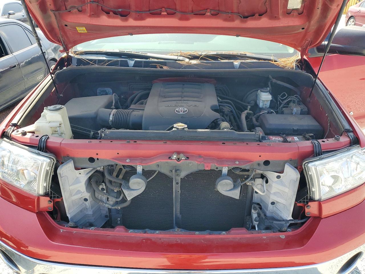2012 Toyota Tundra Double Cab Sr5 Красный vin: 5TFRM5F12CX039984