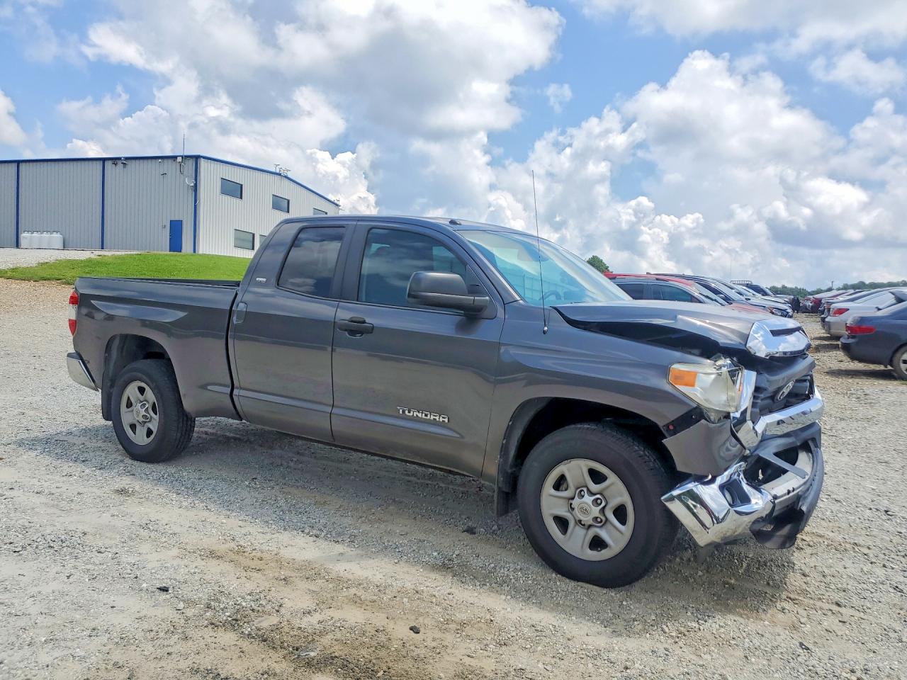 2014 Toyota Tundra Sr5 Gray vin: 5TFRM5F12EX073703