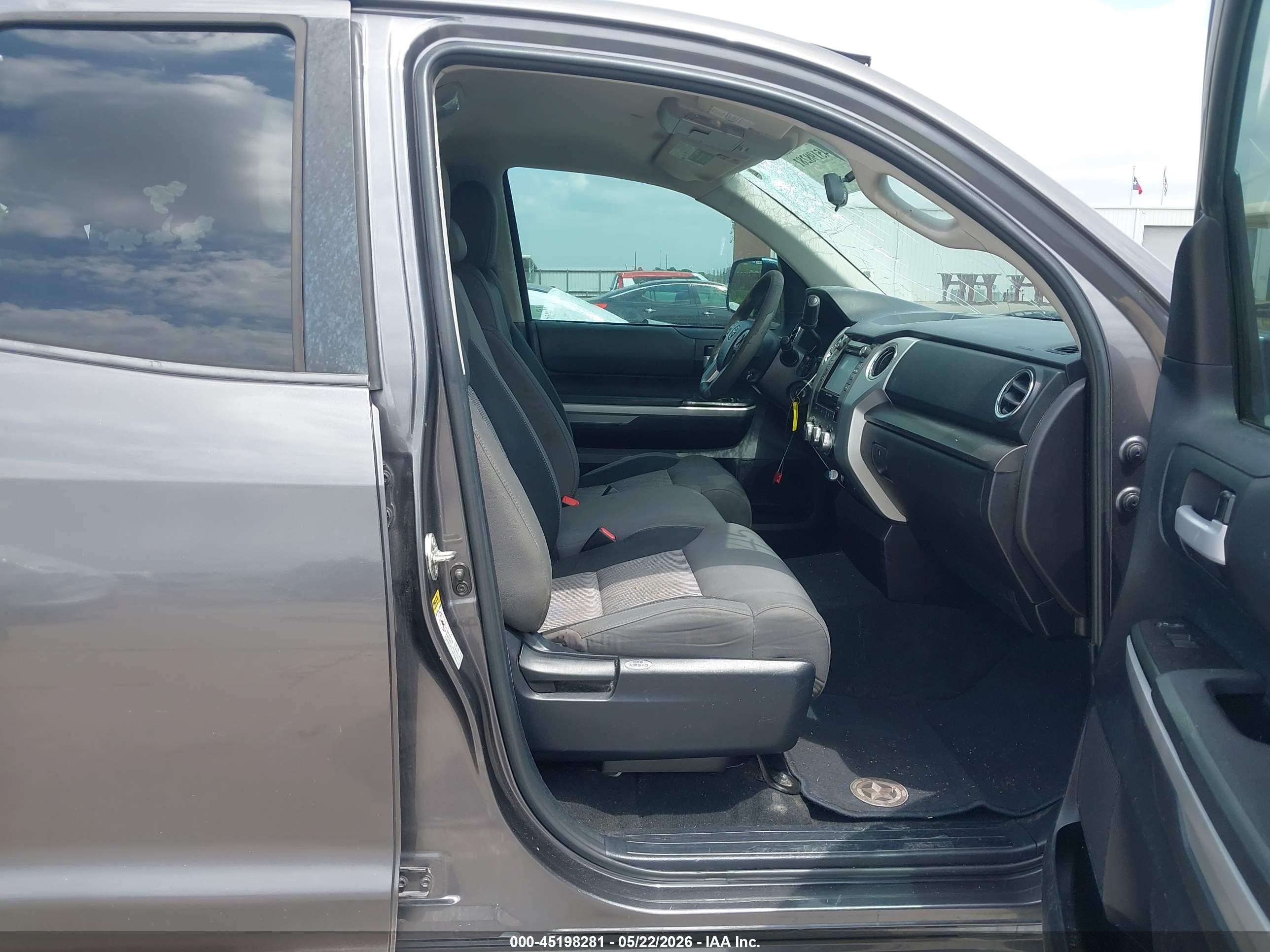 2014 Toyota Tundra Sr5 4.6l V8 Gray vin: 5TFRM5F12EX080618