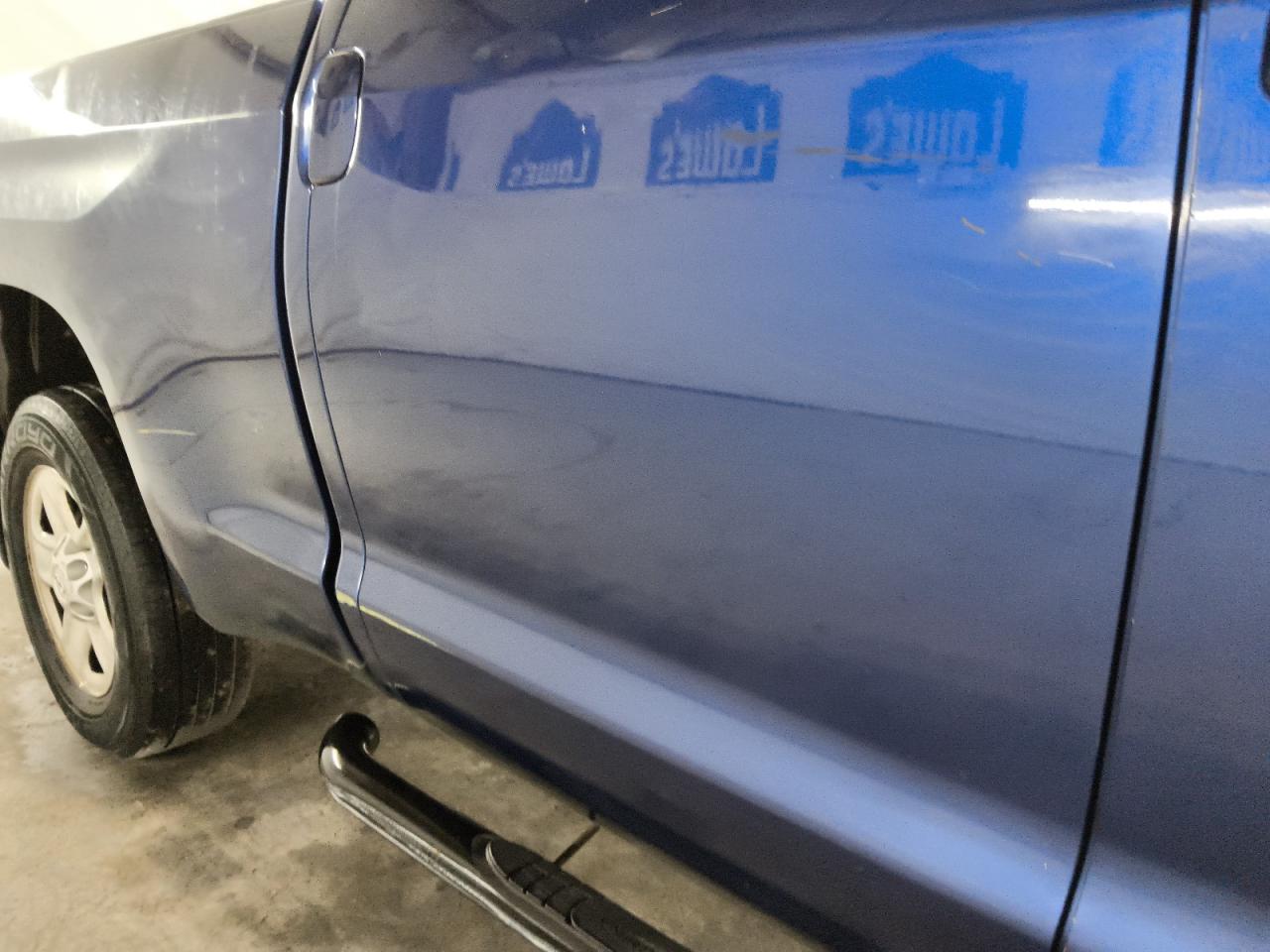 2015 Toyota Tundra Sr Blue vin: 5TFRM5F12FX090518 Damage: Right Rear Door, Heavy Scratch, 5 To 6 Inches