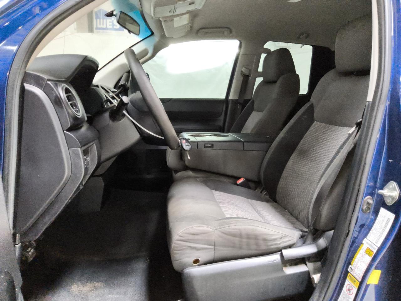 2015 Toyota Tundra Sr Blue vin: 5TFRM5F12FX090518 Damage: Left Front Seat Molding, Broken, Replacement Required